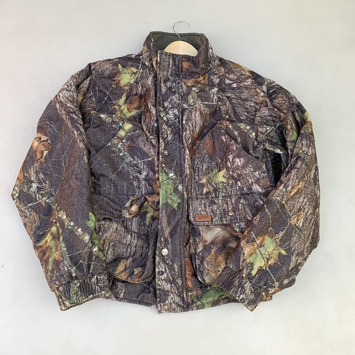 Woolrich Woolen Mills Woolrich real trees vintage jacket large rare 2 side Size US L / EU 52-54 / 3 - 1 Thumbnail