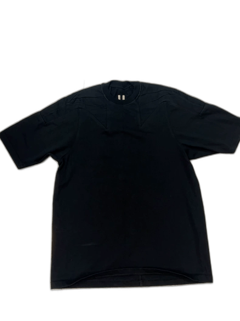 Rick Owens Rick Owens black short sleeve tee-2508 Size US S / EU 44-46 / 1 - 1 Thumbnail