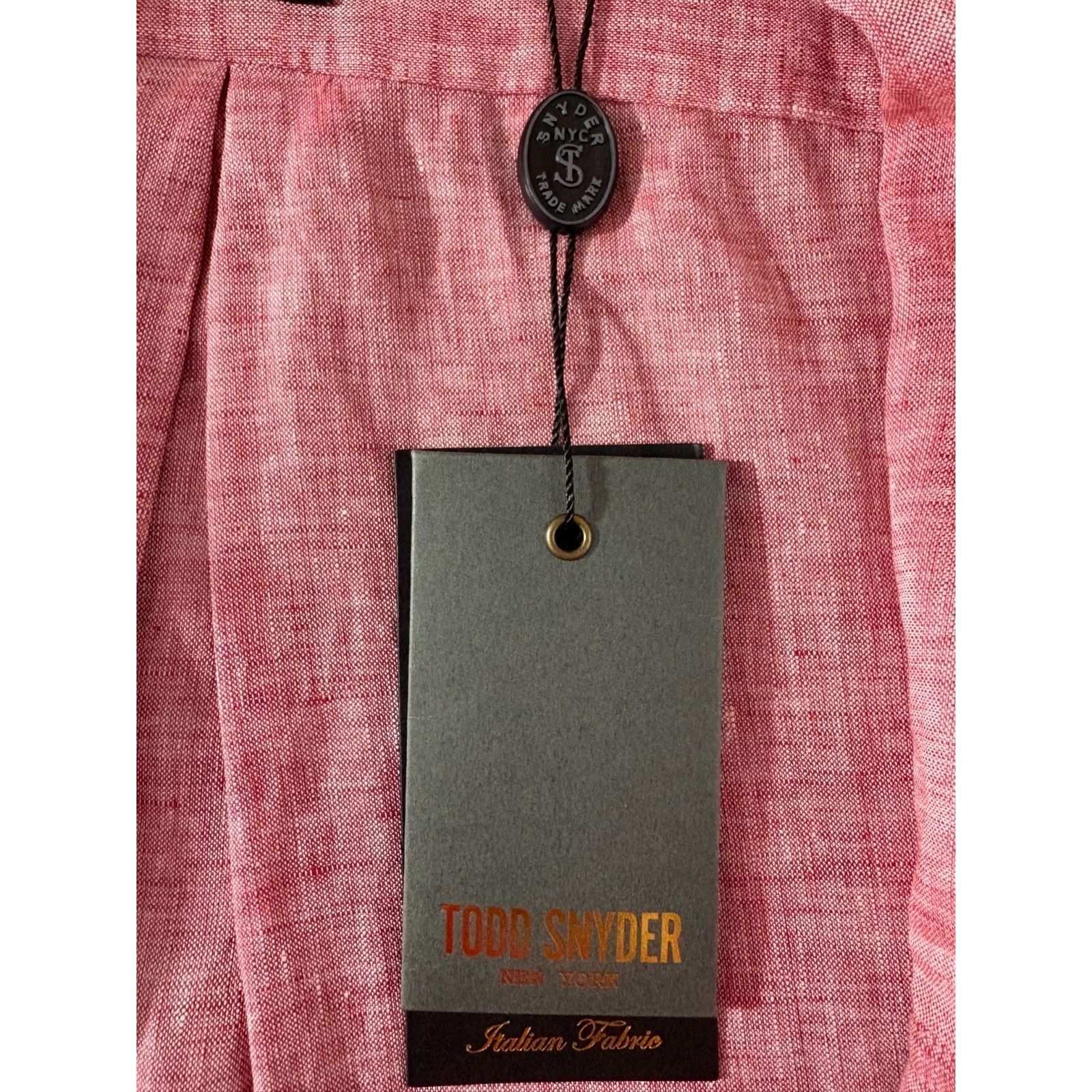 Todd Snyder Todd Snyder Italian fabric linen utility Shirt Sz Medium col Size US M / EU 48-50 / 2 - 3 Thumbnail