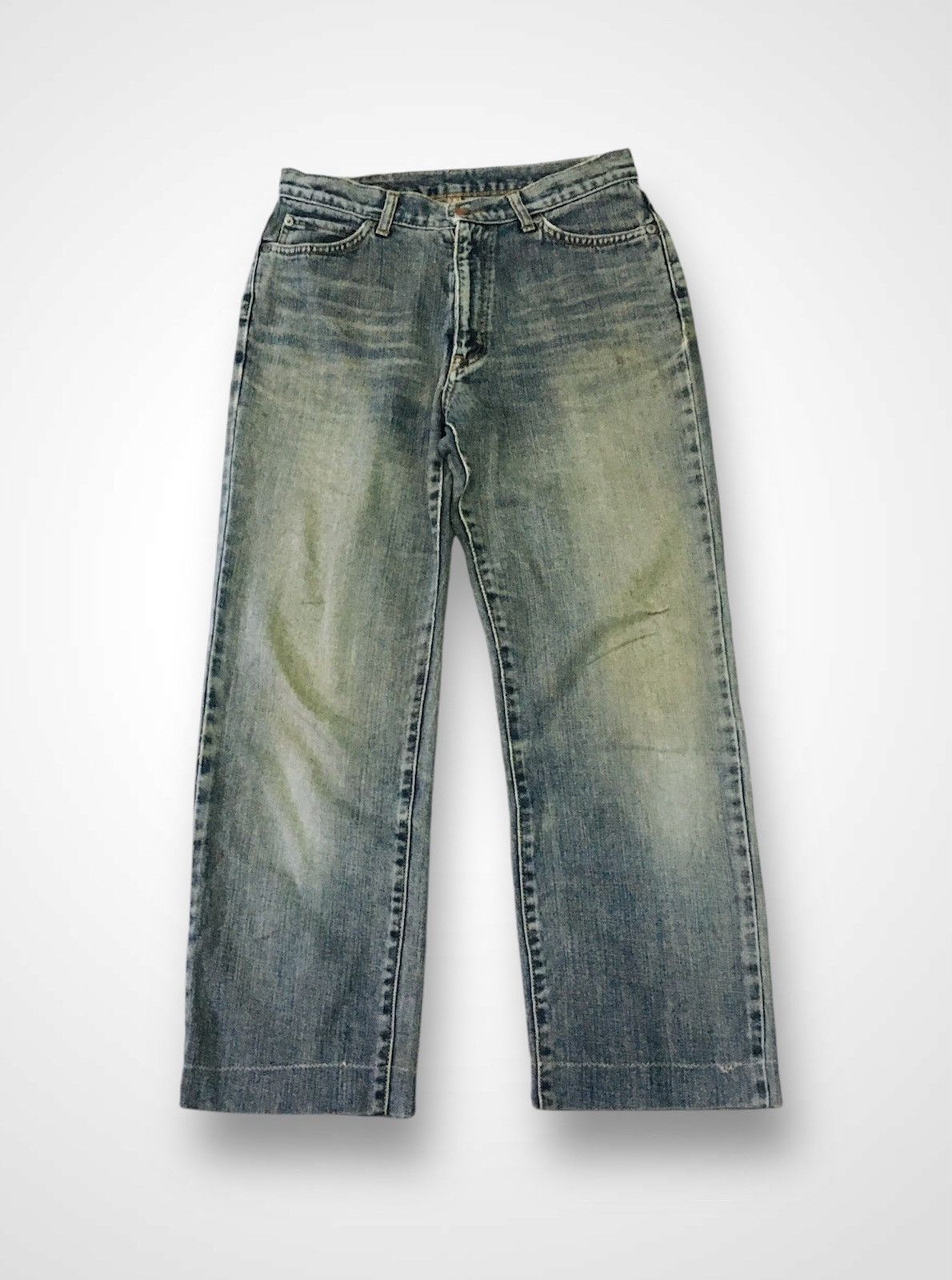 Japanese Brand Gedixsept Distressed Jeans (16) Size 28" / US 6 / IT 42 - 1 Thumbnail