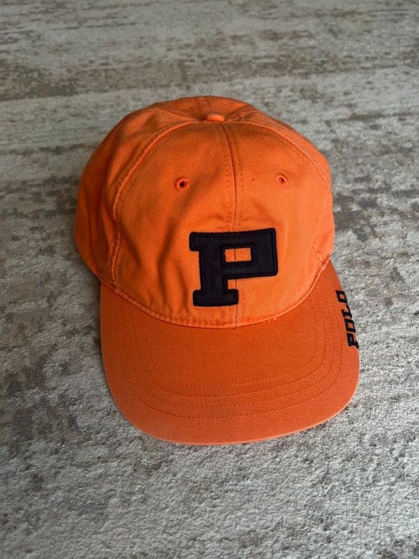 Polo Ralph Lauren Ralph Lauren Polo Sport P Orage Cap Hat Rare 90s Size ONE SIZE - 1 Thumbnail