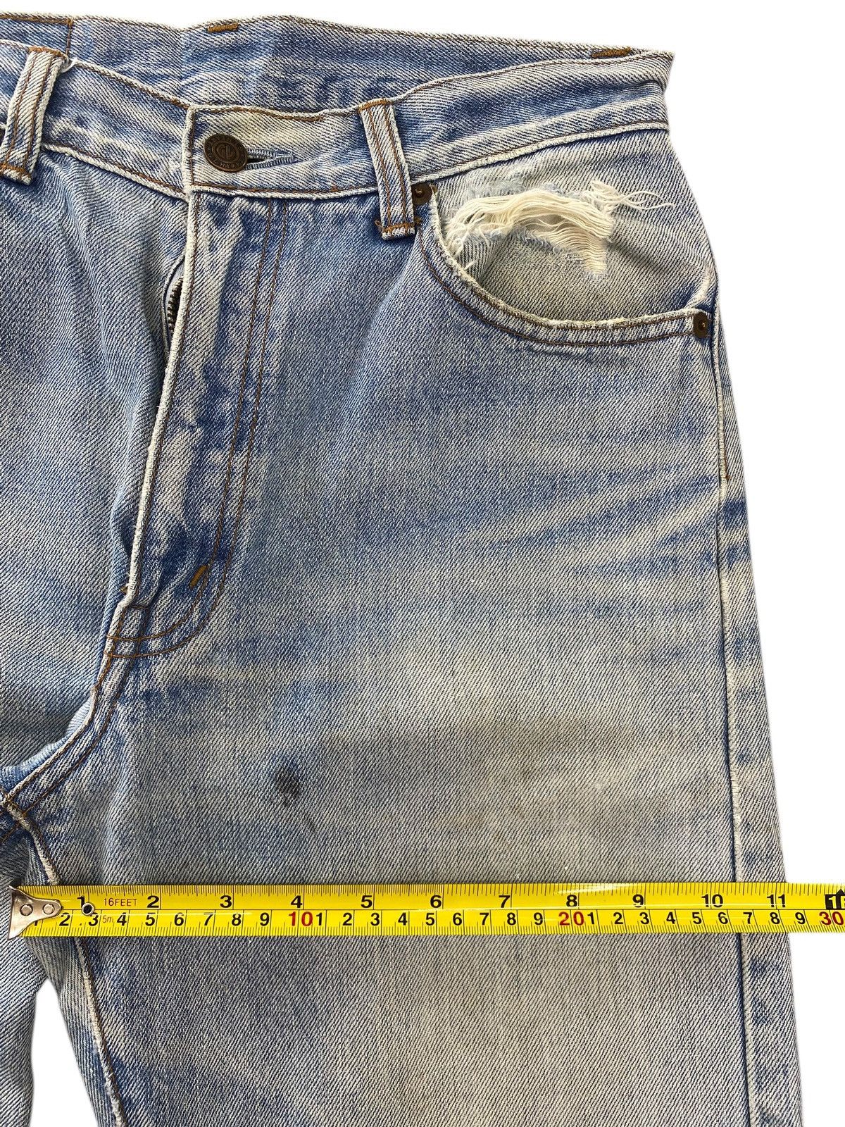 Japanese Brand Japanese Brand Faded Wash Straight Leg Jeans Size US 28 / EU 44 - 7 Thumbnail