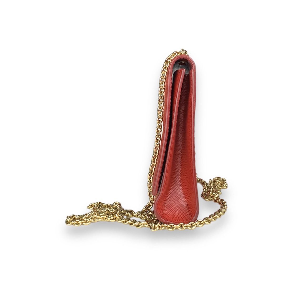 Salvatore Ferragamo Salvatore Ferragamo - red leather clutch Size ONE SIZE - 3 Thumbnail