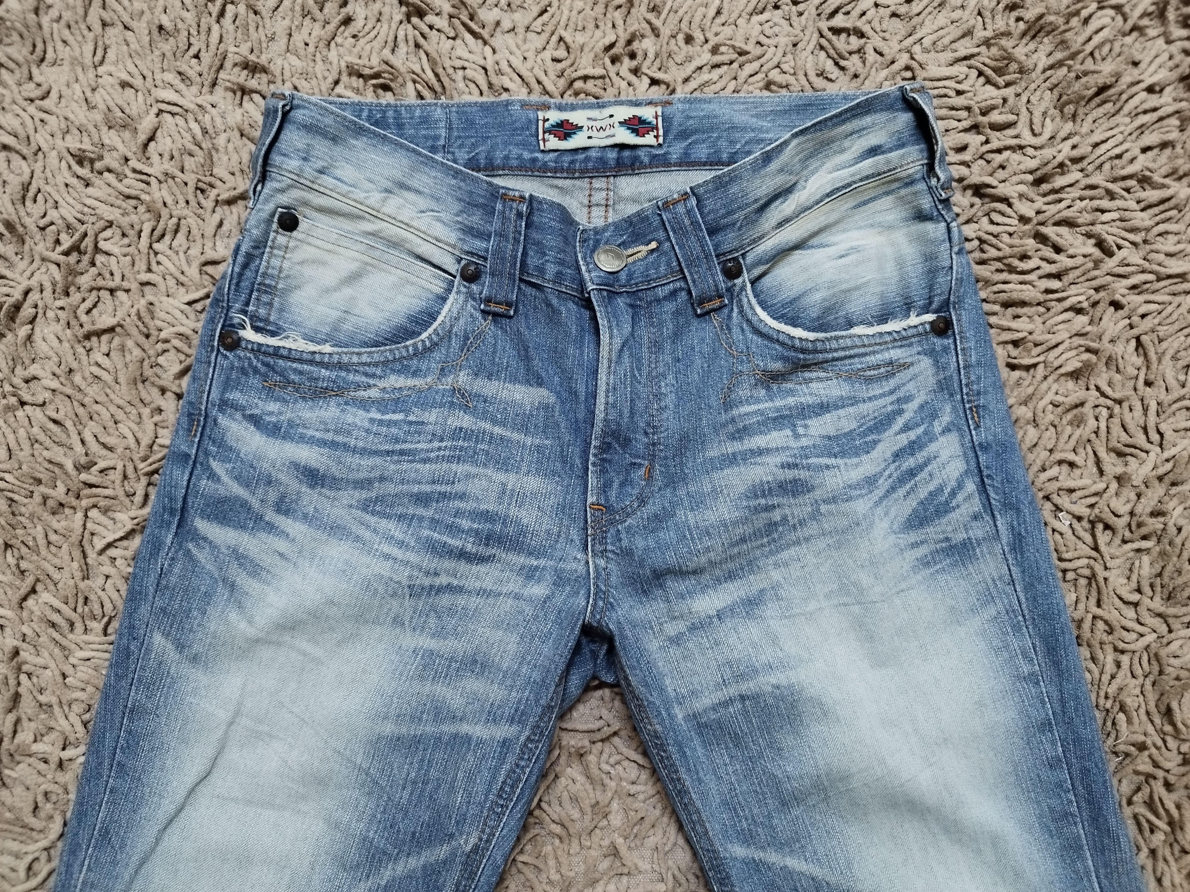 Edwin × Japanese Brand Flare Edwin blue trip pants Size US 34 / EU 50 - 2 Thumbnail