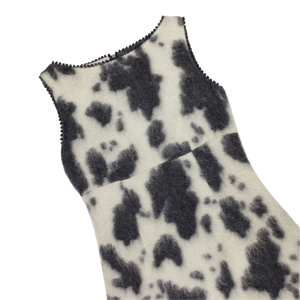 Moschino Moschino Cow Mohair Dress Size M / US 6-8 / IT 42-44 - 3 Thumbnail