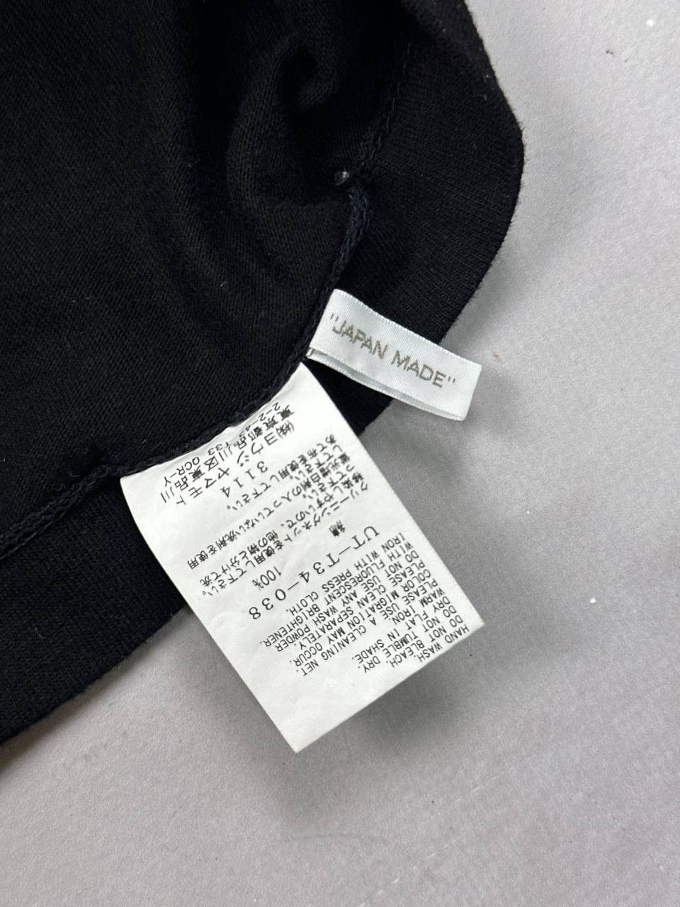 Yohji Yamamoto Ss25 Yohji Yamamoto S'Yte Koichi Iyoda Tee(Blk/2) Size US M / EU 48-50 / 2 - 8 Thumbnail