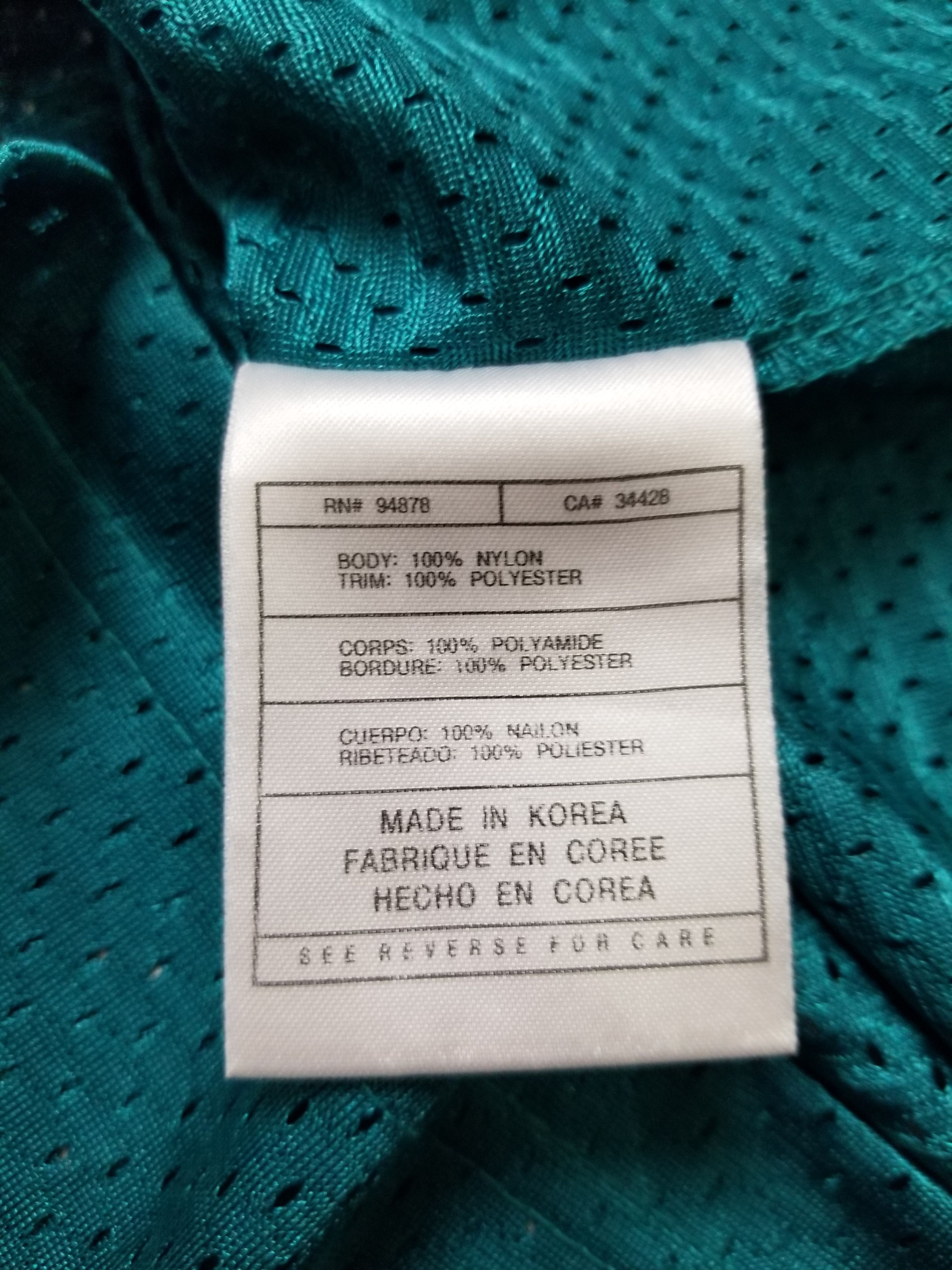 Nike VTG 90s Nike Zach Thomas Miami Dolphins NFL Teal Aqua Jersey Size US M / EU 48-50 / 2 - 19 Thumbnail