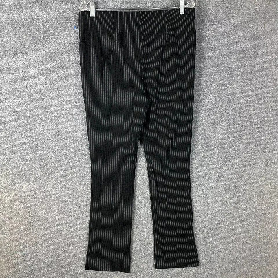 Chicos Chico's Pants Women's Size 10R Pull On Stretch Striped Size 34" / US 12 / IT 48 - 6 Thumbnail