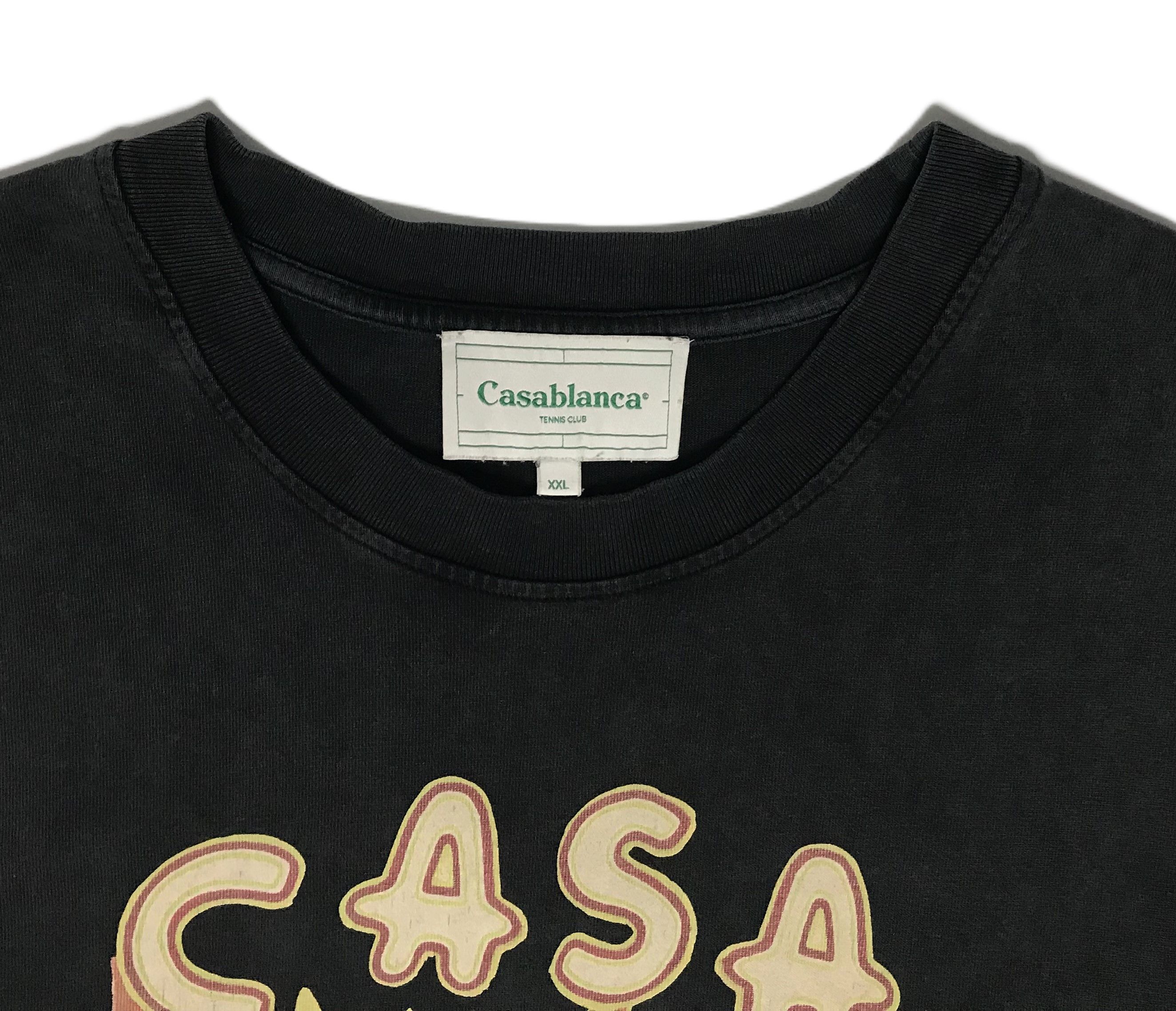 Casablanca Casablanca Music For The People Short Sleeve Tee Faded Black Size US XXL / EU 58 / 5 - 6 Thumbnail