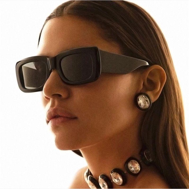VIBE Vintage Street ins style custom avant-garde sunglasses Size ONE SIZE - 4 Thumbnail