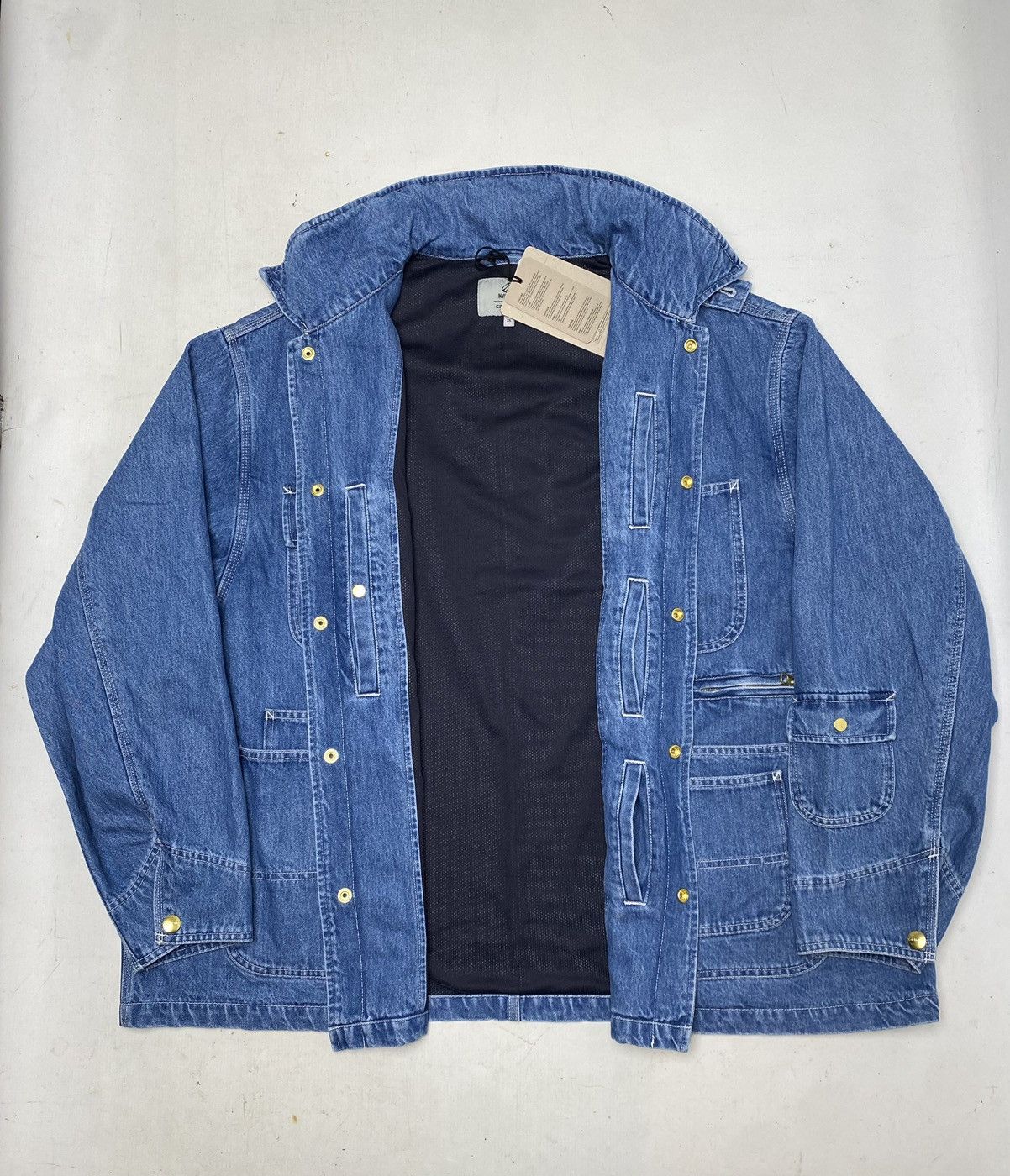 Carhartt Wip Chore Coat Max denim Jacket Carhartt Wip x new L Size US XXL / EU 58 / 5 - 20 Thumbnail