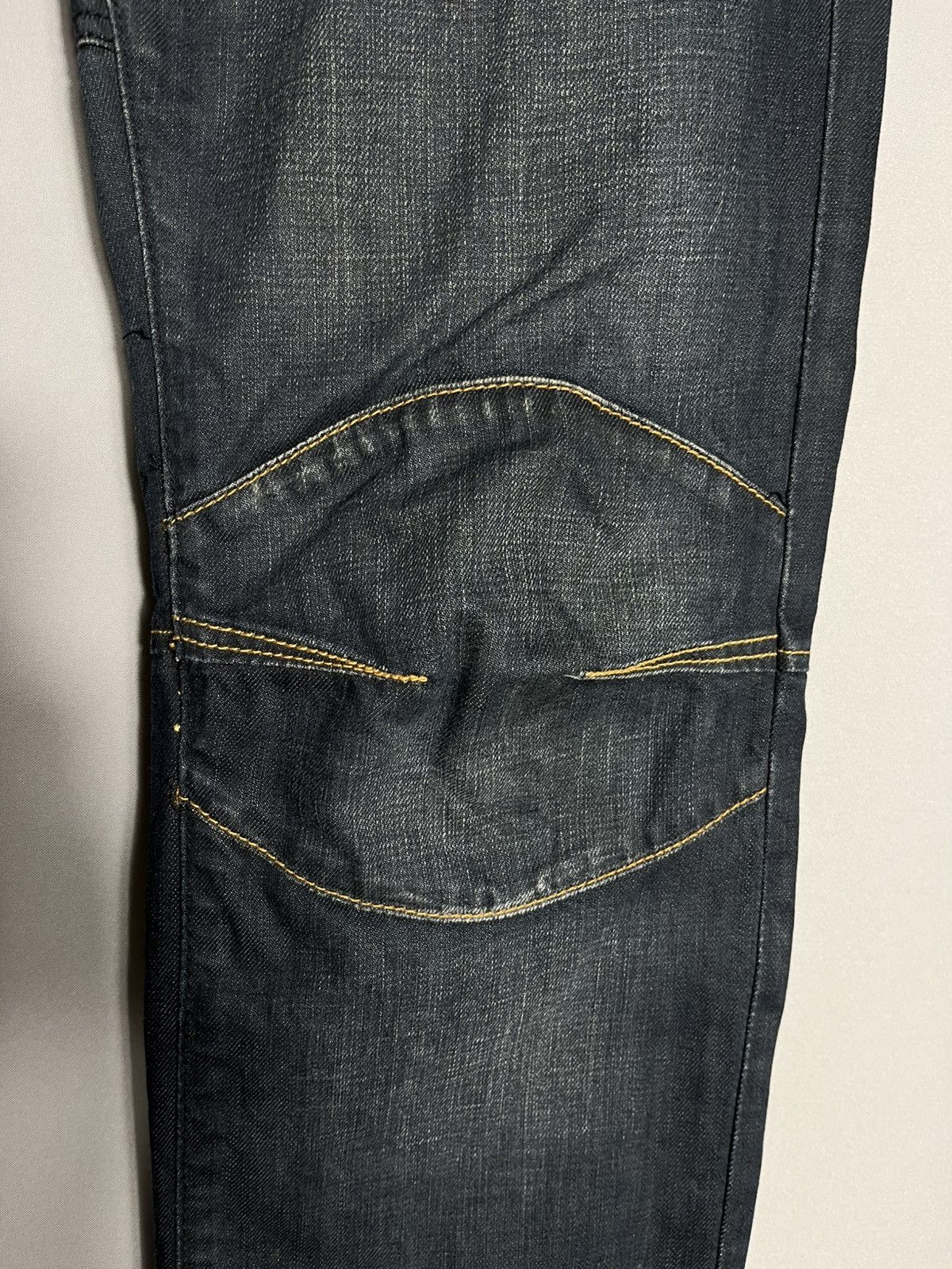 G-Star Vintage G Star Elwood Heritage Embro Tapered 96 Denim Pants Size US 34 / EU 50 - 5 Thumbnail