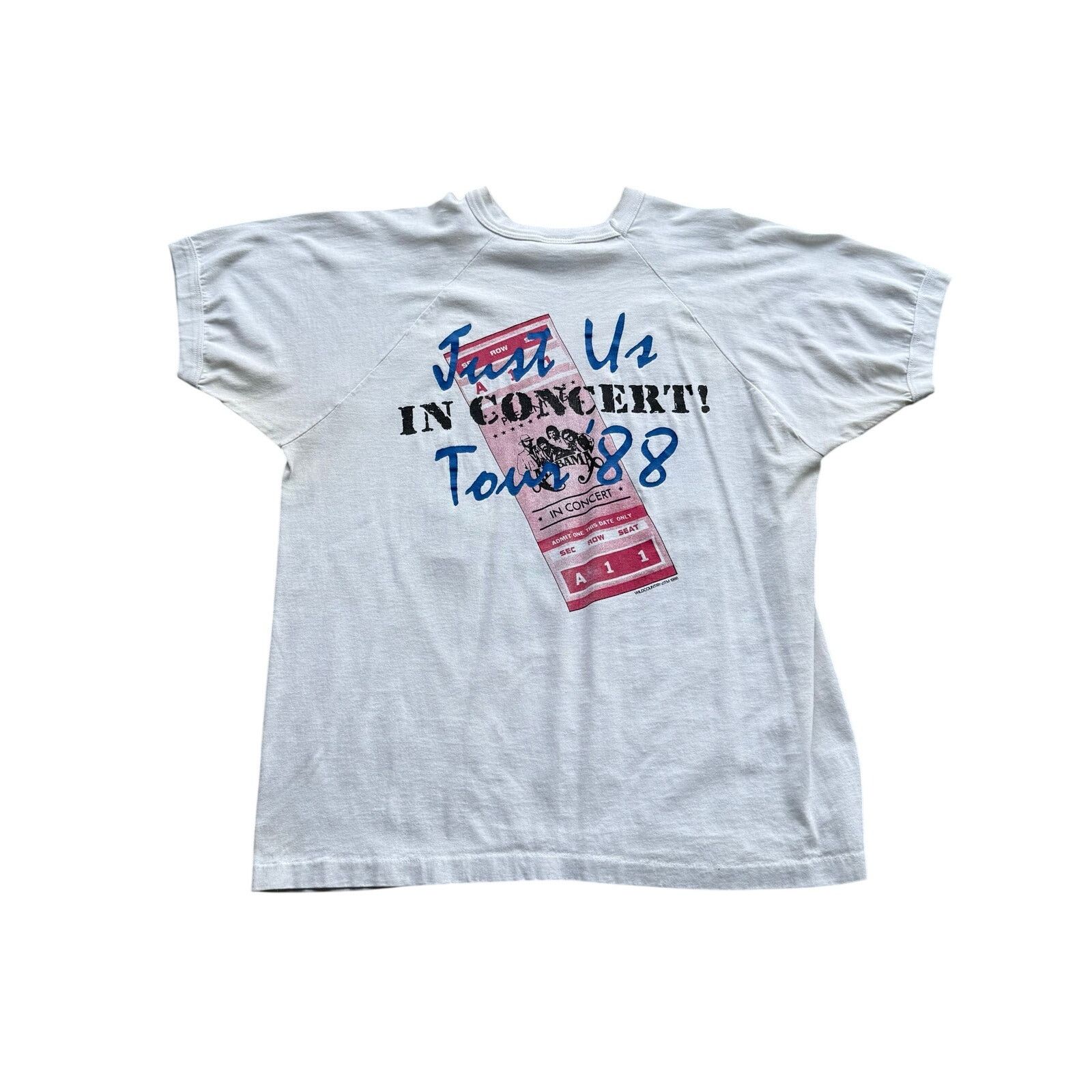 Vintage Vintage 80’s Alabama Just Us In Concert Tour Tee Size US XL / EU 56 / 4 - 4 Thumbnail