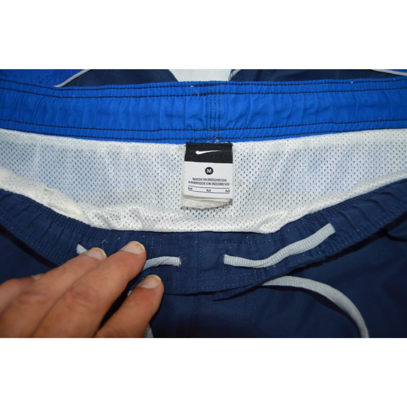Nike Nike Men’s Board Shorts Swim Trunks M Medium Blue Nike Board Shorts Swimsuit Bottoms Men Medium Blue 90s? Size US 31 - 4 Thumbnail