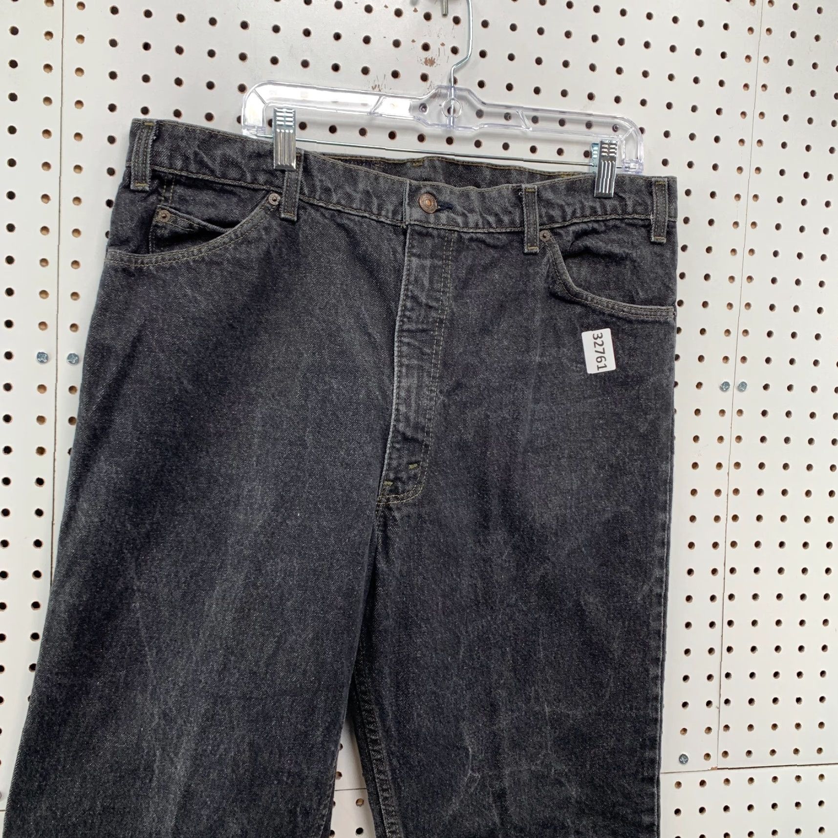 Levi's VINTAGE Levi's Levi's 540 Jeans Mens 36x30 Black Denim Relaxed Fit USA Leather Tab 540 Cowboy Style Mens Size US 36 / EU 52 - 5 Thumbnail