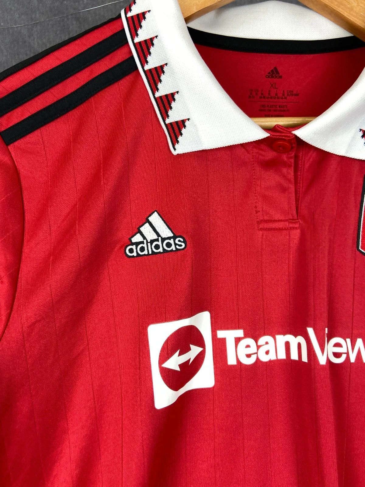 Adidas Adidas Manchester United TeamViewer Jersey XL Size US XL / EU 56 / 4 - 2 Thumbnail