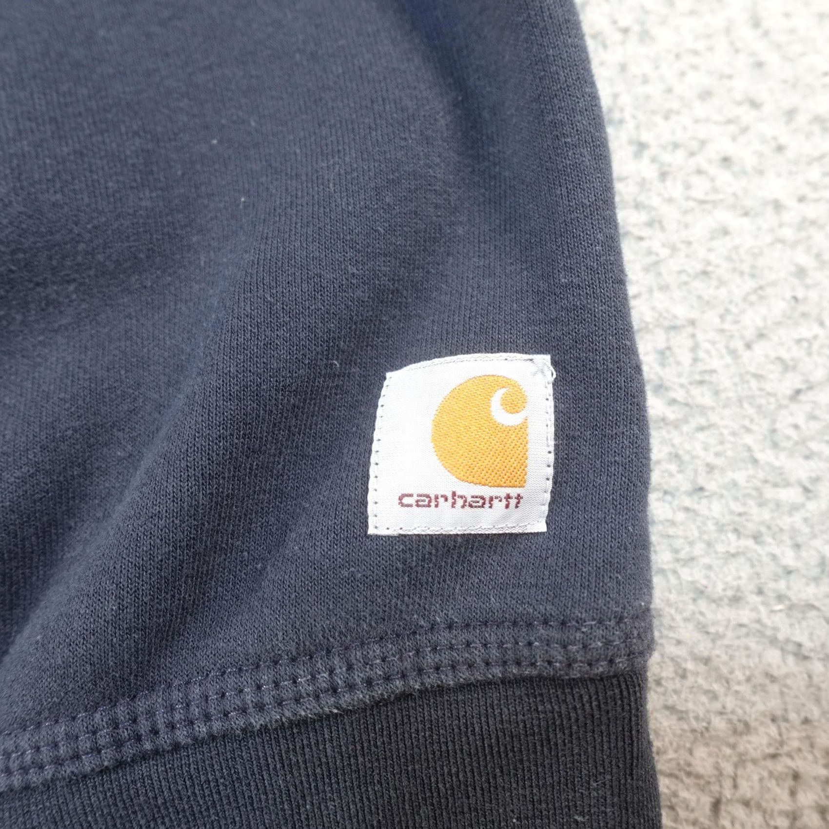 Carhartt Carhartt Sweatshirt Mens S Blue Electric Rivian Fleece Original Fit Crew Neck Graphic Print Logo Size US S / EU 44-46 / 1 - 3 Thumbnail