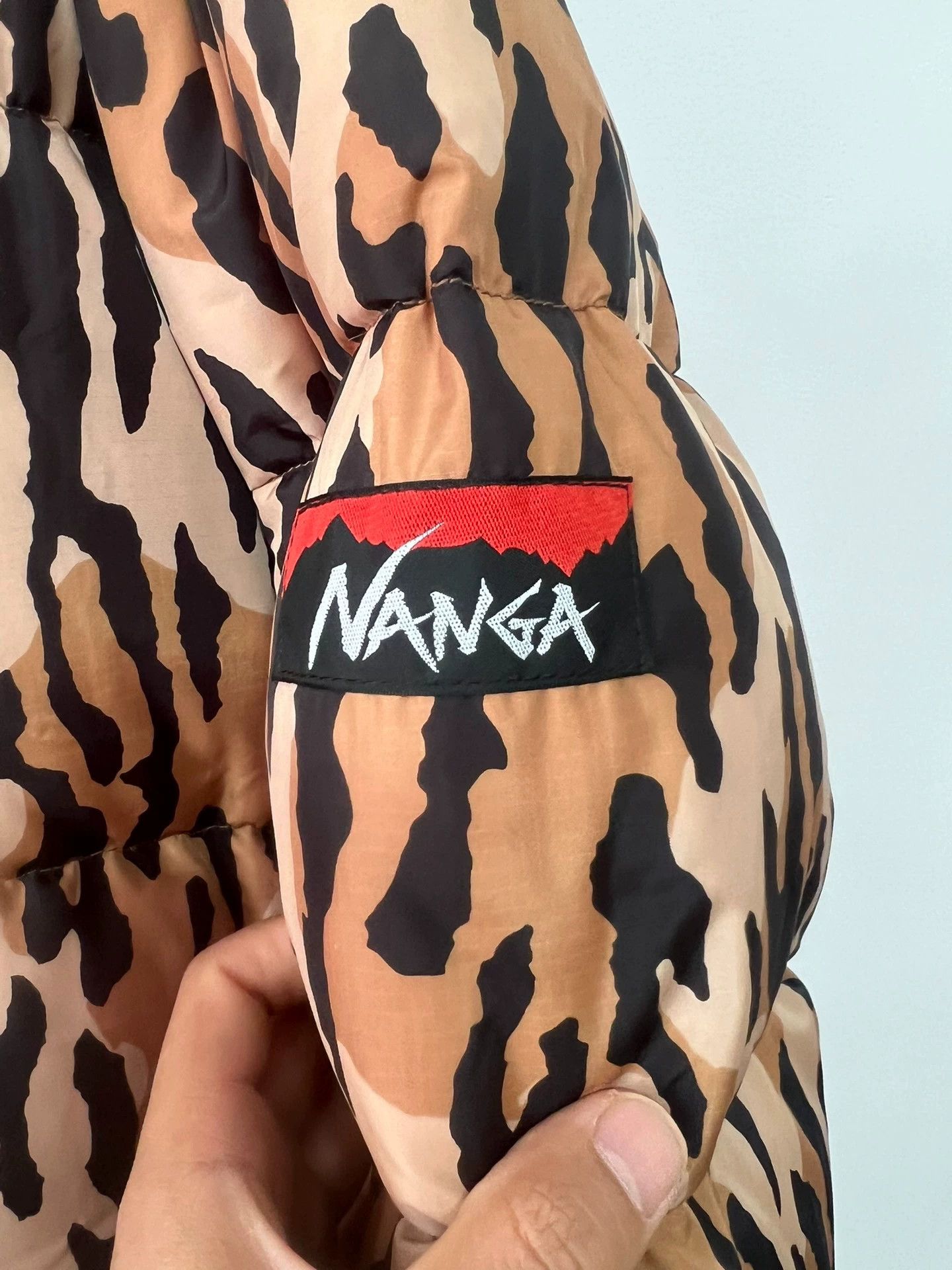 Wacko Maria WACKO MARIA x Nanga collaboration leopard print down jacket Size US L / EU 52-54 / 3 - 4 Thumbnail