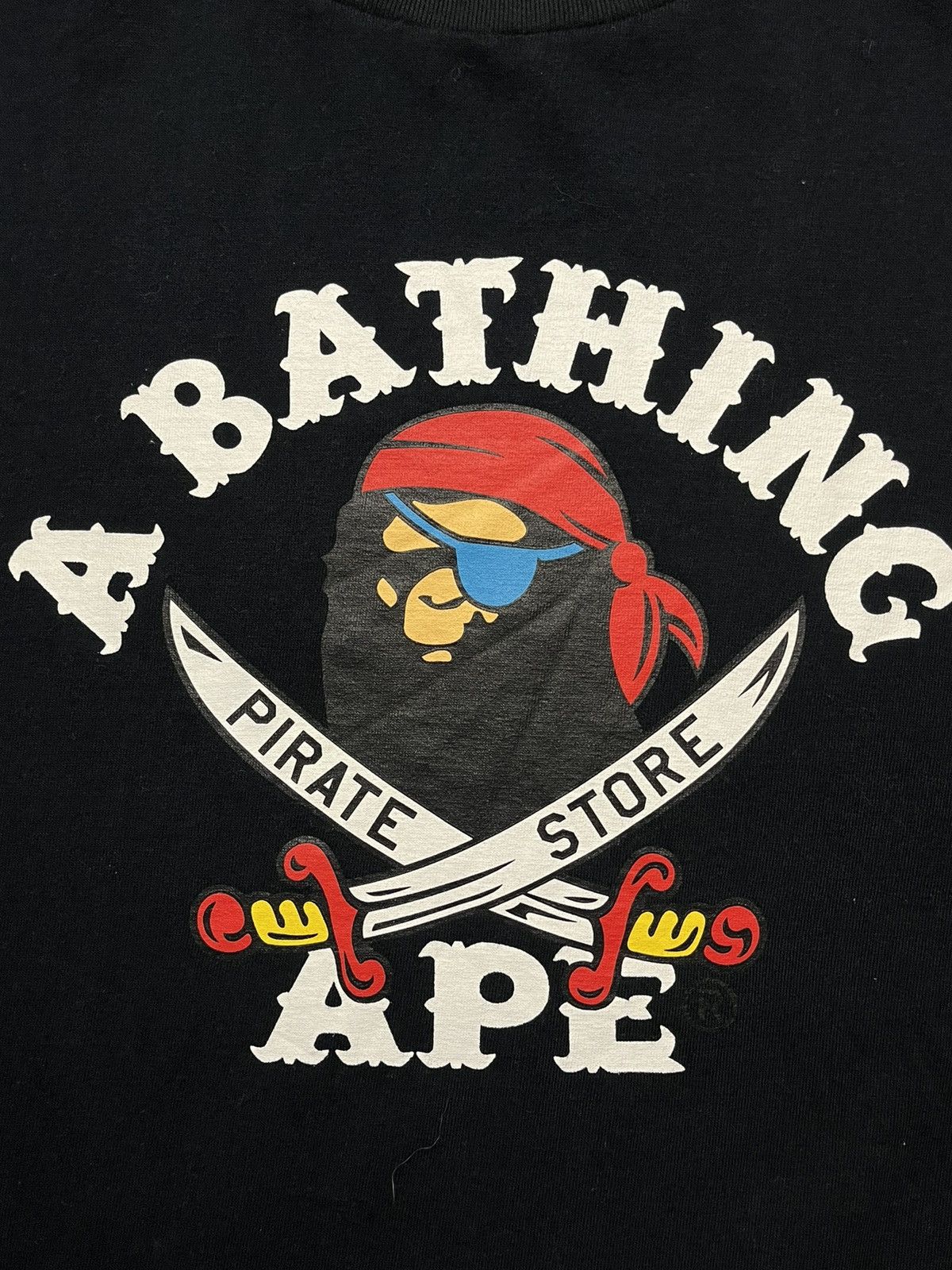 Bape BAPE FW22 Pirate college Tee Size US L / EU 52-54 / 3 - 3 Thumbnail