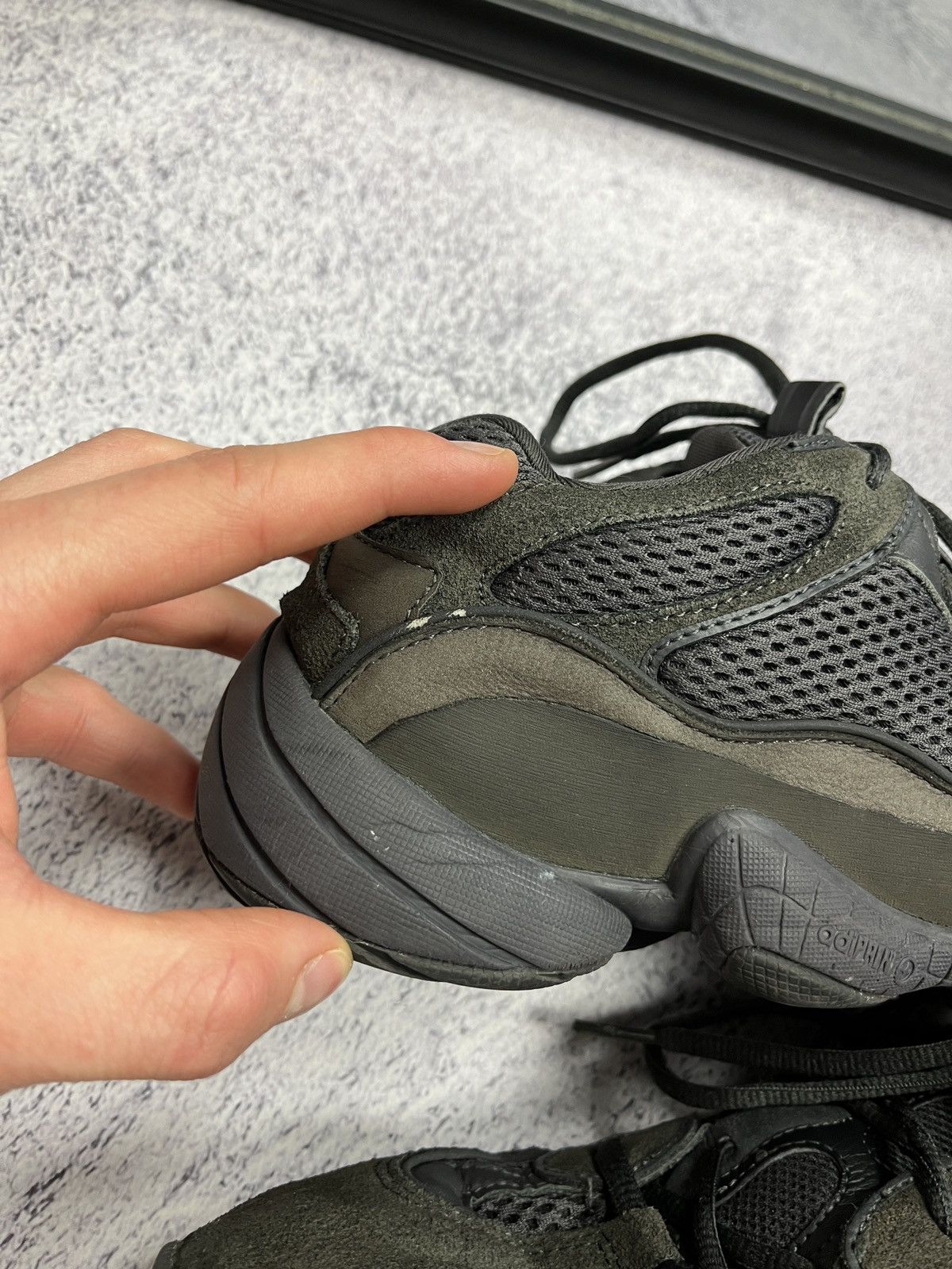 Adidas × Yeezy Adidas Yezzy Boost 500 Utility Black US 8 Size US 8 / EU 41 - 6 Thumbnail