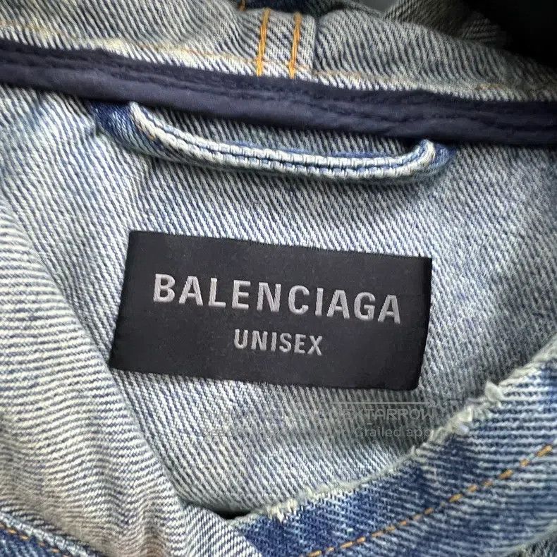 Balenciaga Balenciaga Blue Hooded Denim Jacket Size US S / EU 44-46 / 1 - 3 Thumbnail