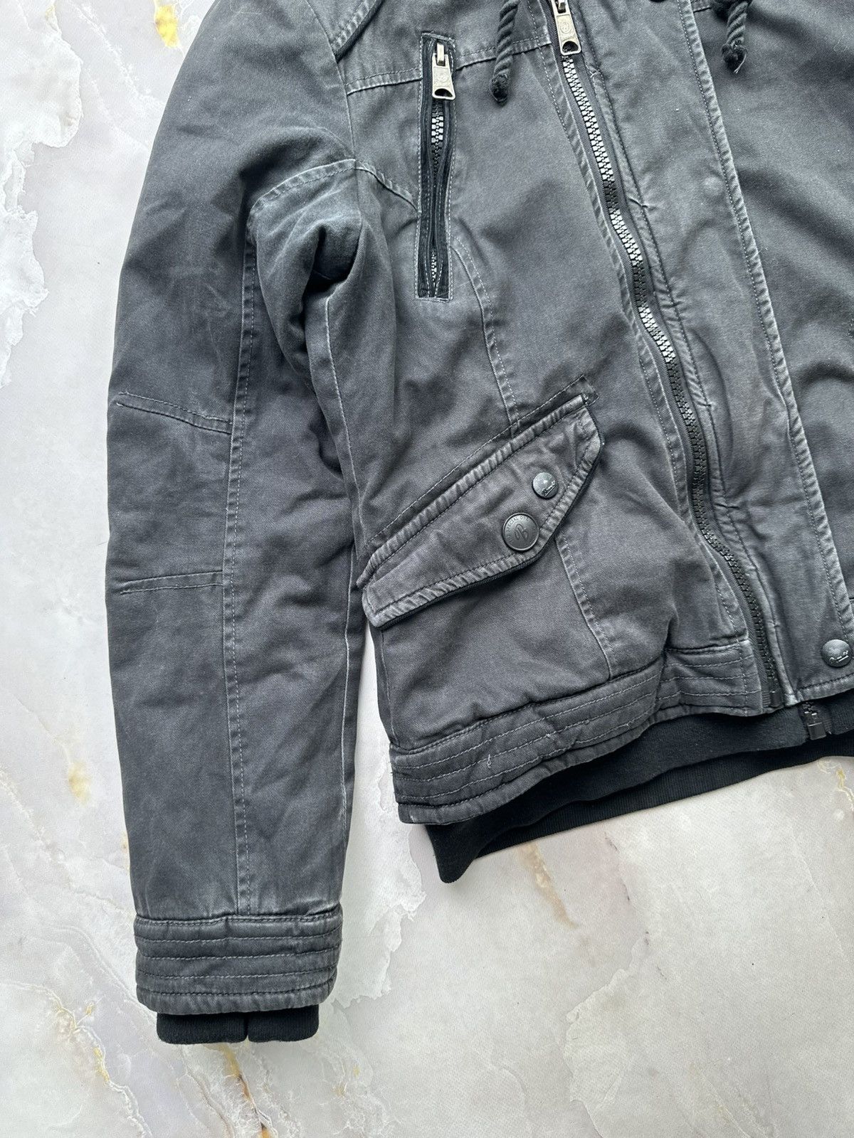 Japanese Brand Vintage Jacket With Hood Size XL / US 12-14 / IT 48-50 - 3 Thumbnail