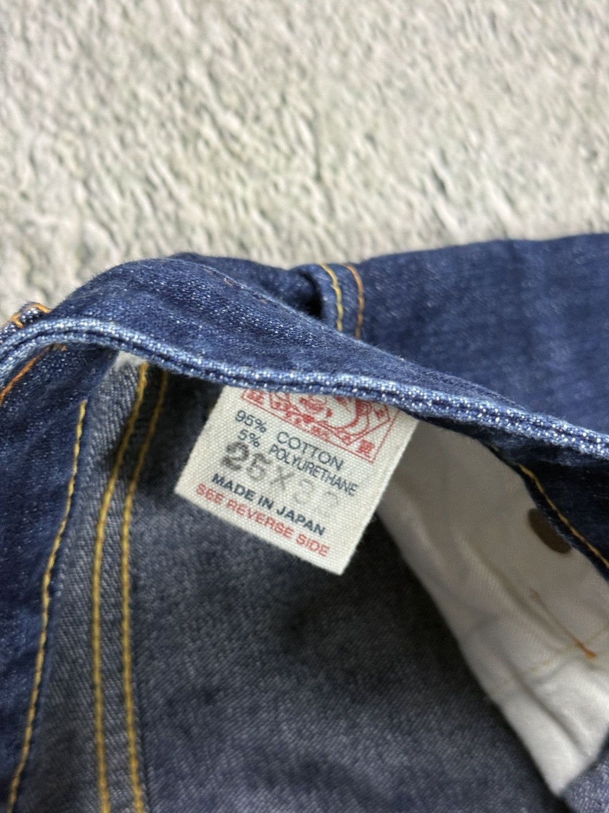 Evisu Evisu Donna jeans bootcut heart pink seagull embroidery Size 25" / US 0 / IT 36 - 9 Thumbnail