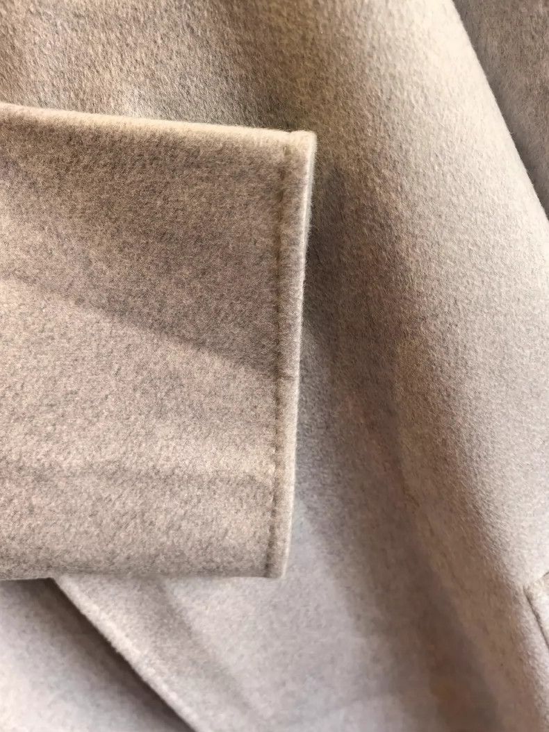 Max Mara Max Mara Labbro Classic Grey Cashmere Coat Size XL / US 12-14 / IT 48-50 - 2 Thumbnail