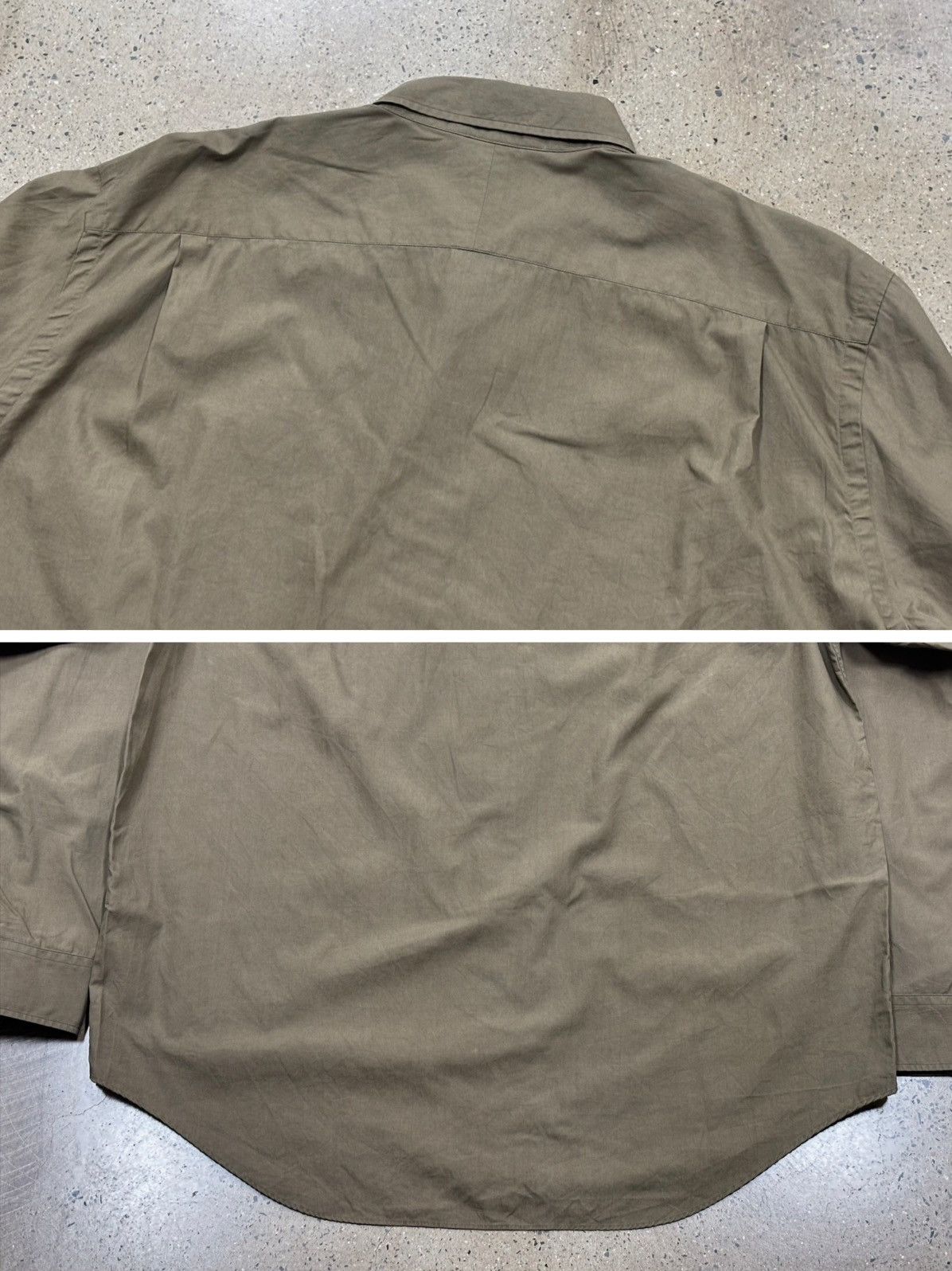 Auralee Auralee 24 Washed Finx Twill Shirt Size US XL / EU 56 / 4 - 7 Thumbnail
