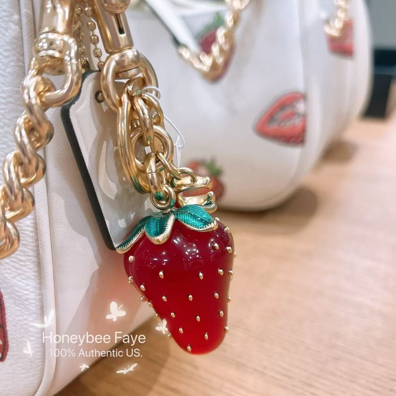 Coach Strawberry Bag Charm CAO50 | Grailed