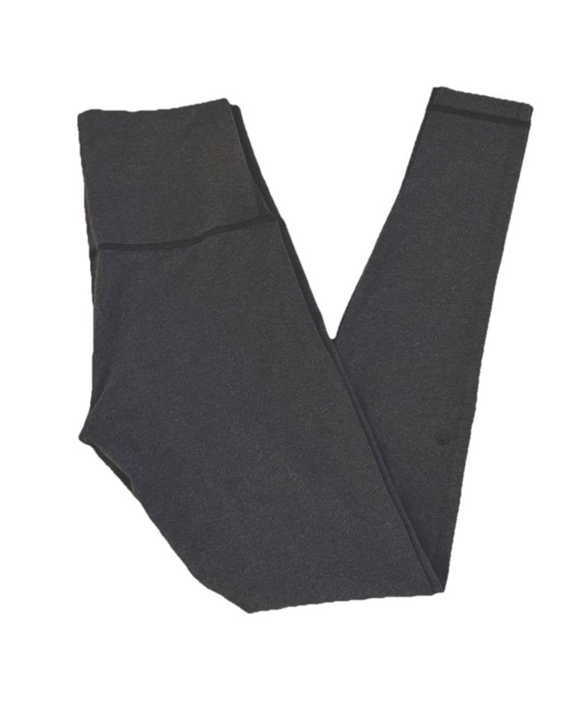 Lululemon LULULEMON HIGH RISE 30” GRAY COLOR SIZE 8 Waist 13.5” Size 30" / US 8 / IT 44 - 1 Thumbnail