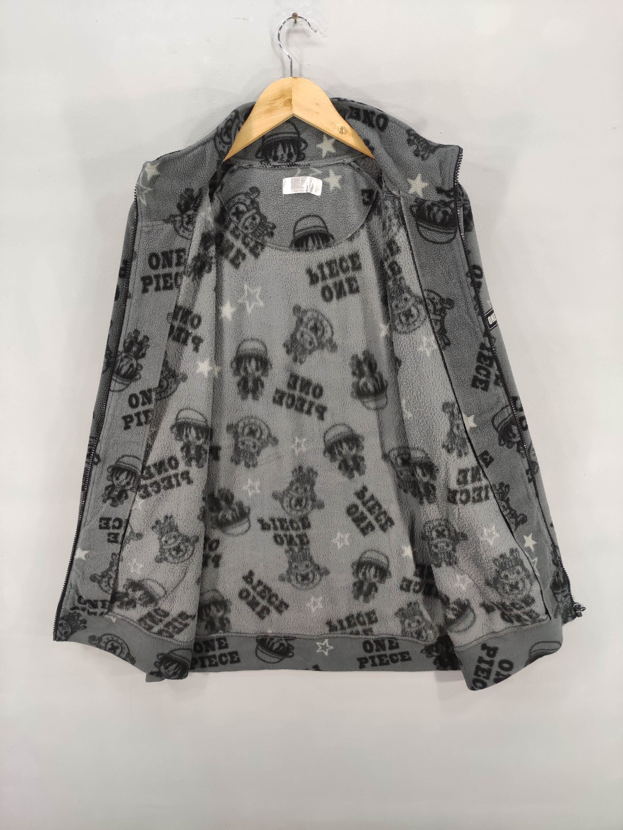 One Piece Vintage One Piece Full Print Sweater Zipper Jacket Size US L / EU 52-54 / 3 - 4 Thumbnail