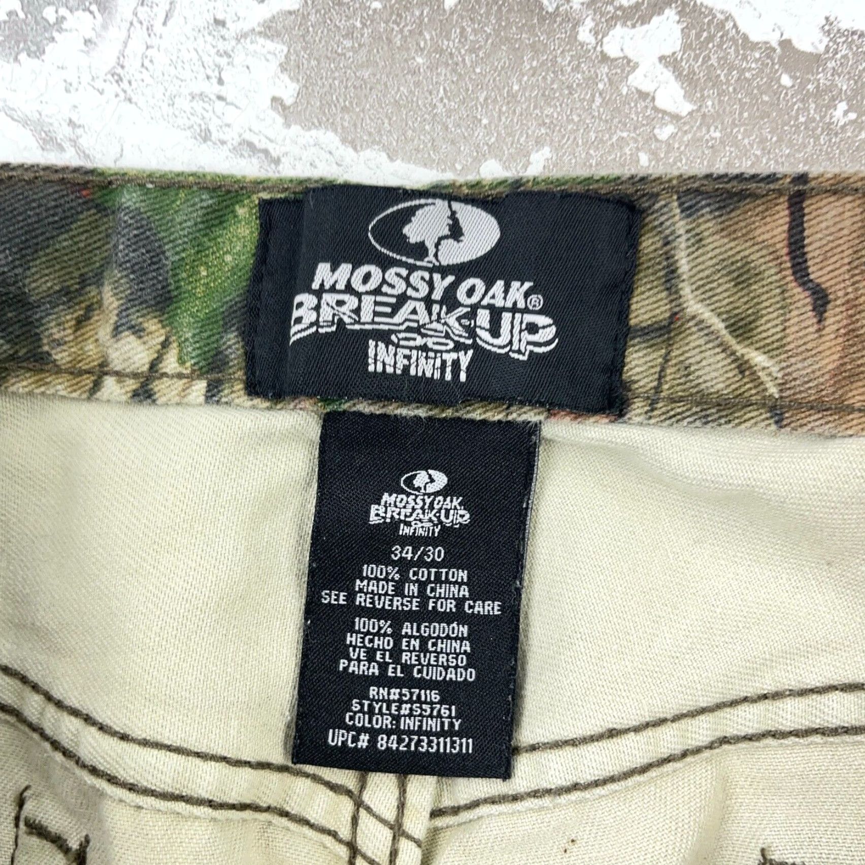 Vintage Vintage Mossy Oak Camo Jeans Men 36x30 Straight Leg Denim Pants Fall Winter Spring Summer Easy Care Size US 36 / EU 52 - 3 Thumbnail