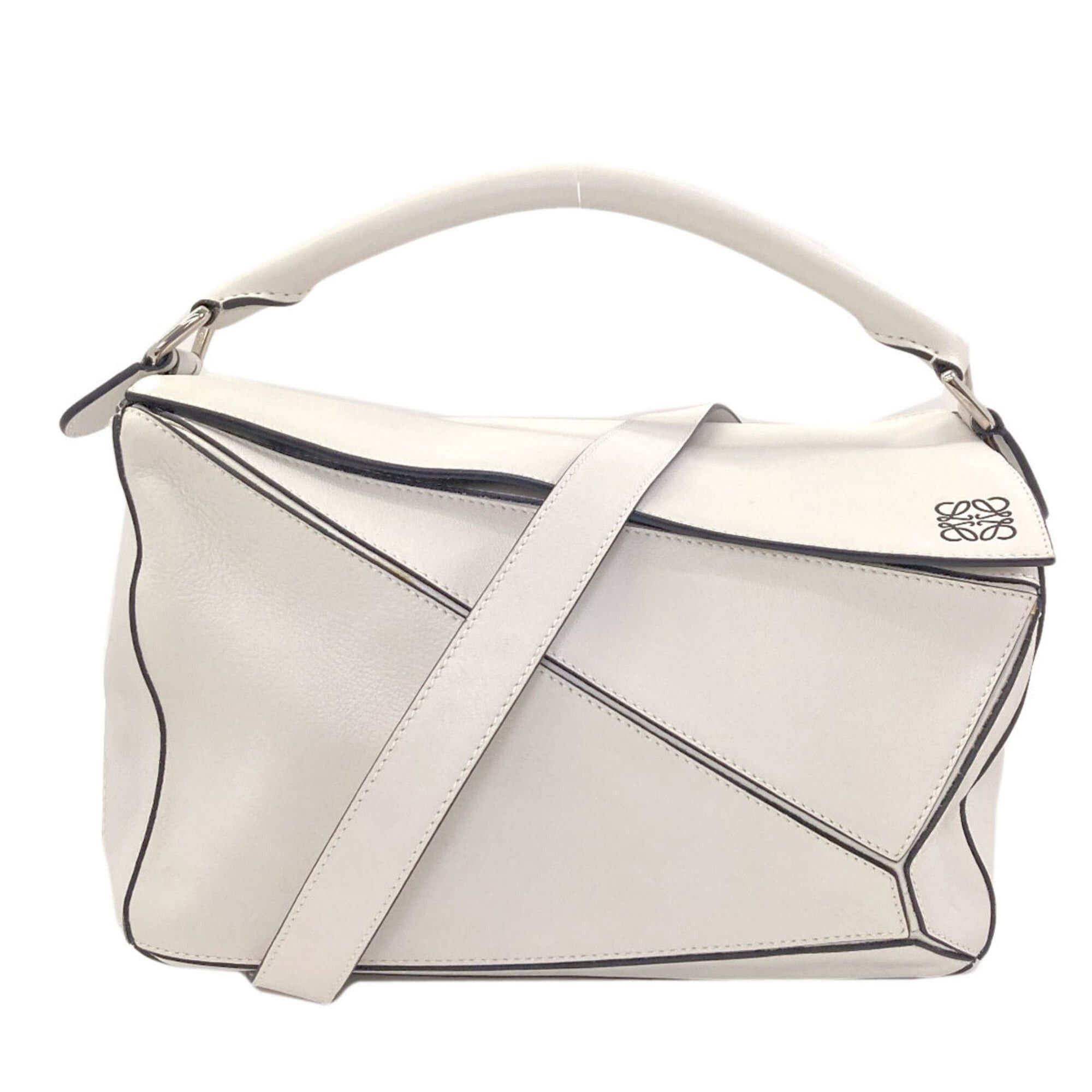 Loewe Loewe Puzzle Bag 2-Way Handbag Calfskin Women's LOEWE Size ONE SIZE - 1 Thumbnail