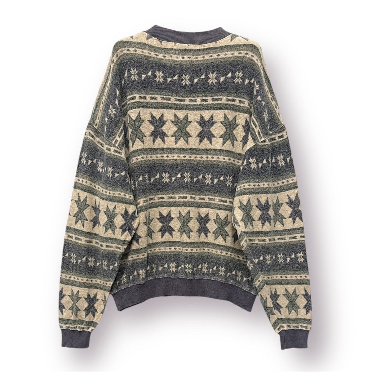 Beverly Hills Polo Club 🔥 Polo Country Aztec Navajo Design Distressed Baggy sweat Size US L / EU 52-54 / 3 - 11 Thumbnail