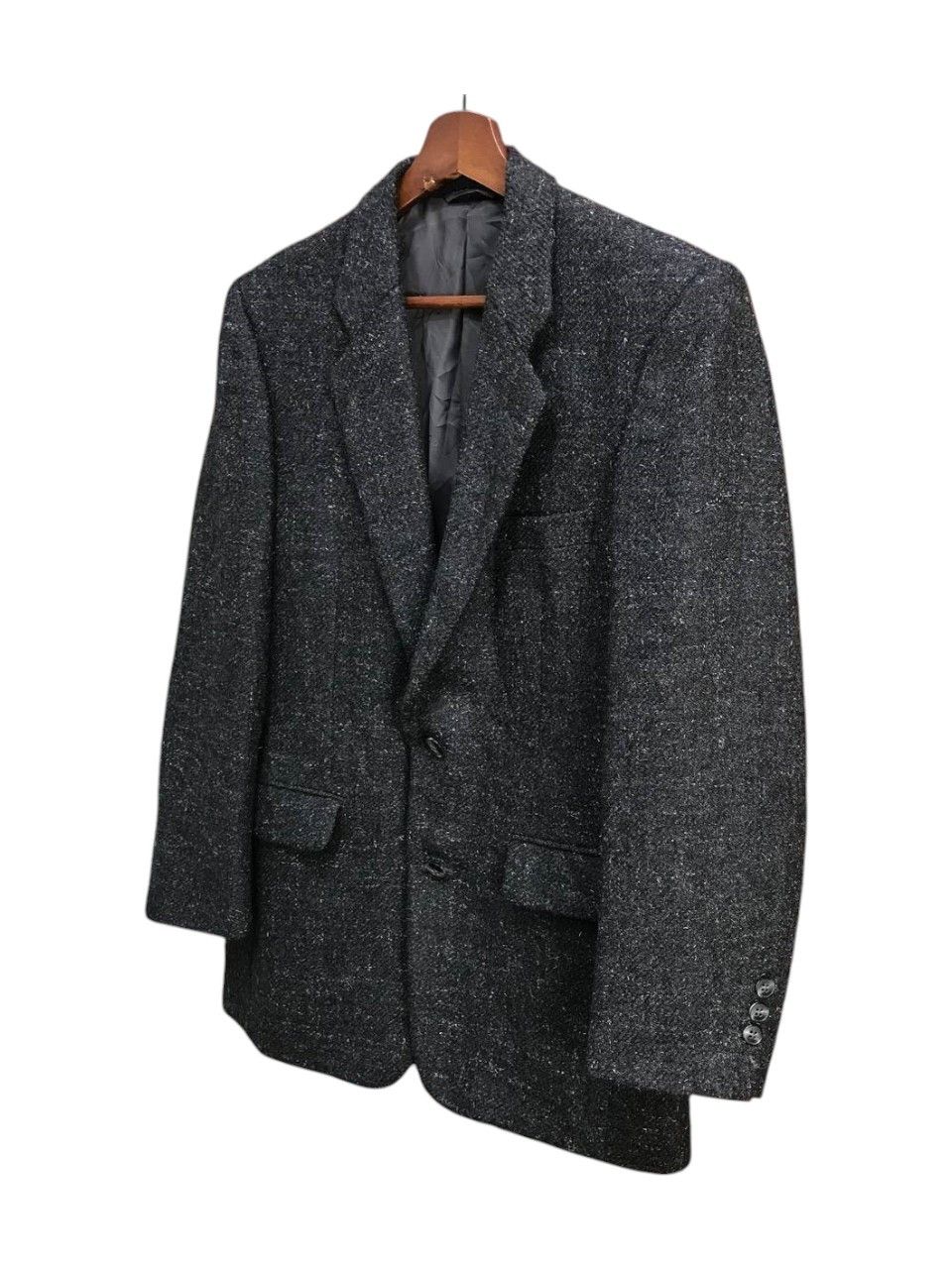 Christian Dior Monsieur CHRISTIAN DIOR MONSIEUR PRET-A-PORTER WOOL JACKET GRAY BLACK Size US M / EU 48-50 / 2 - 5 Thumbnail