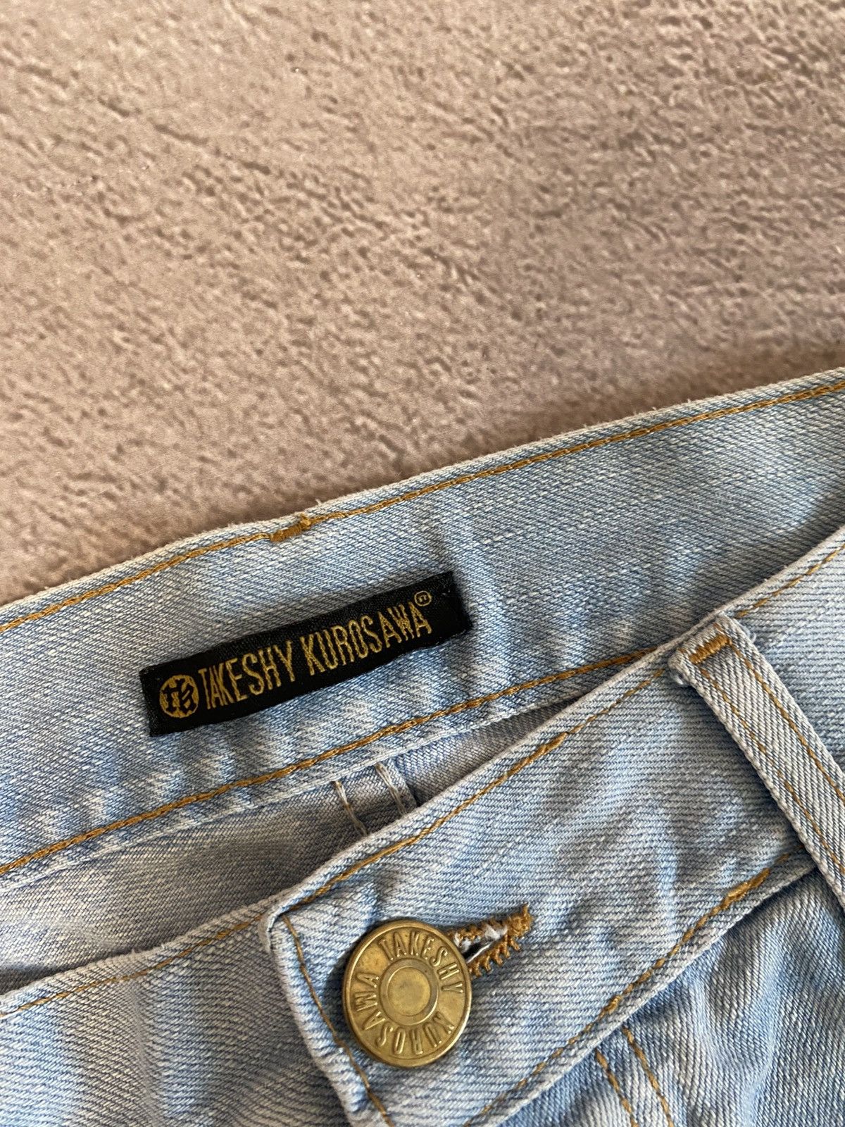 Japanese Brand Baggy Faded Pants If Six Was Nine style y2k jeans Size US 33 - 15 Thumbnail