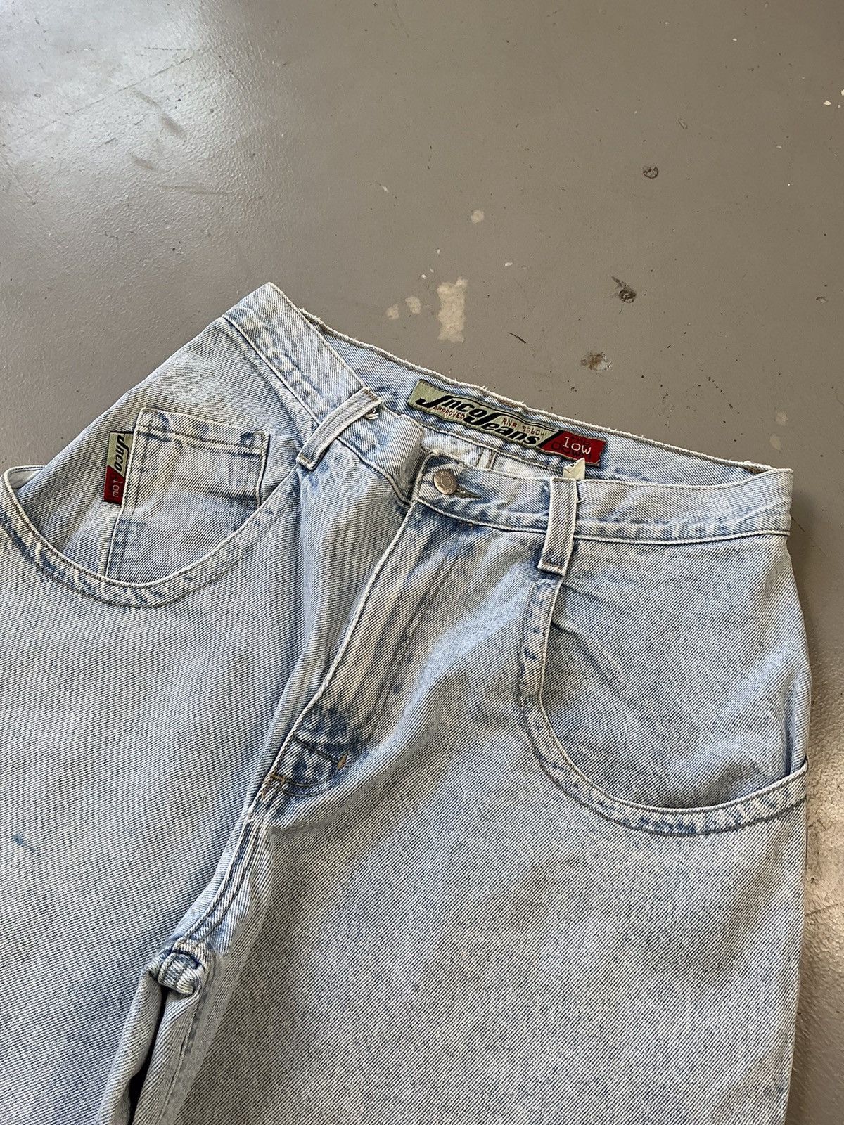 Vintage Vintage Jnco SpellOut embroidered big pocket denim jort Size US 32 / EU 48 - 4 Thumbnail