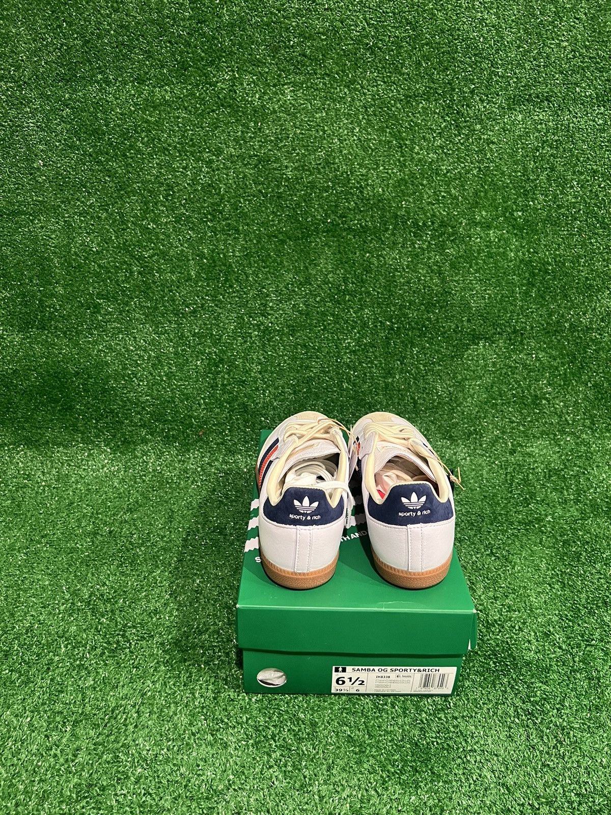 Adidas × Sporty & Rich Sporty & Rich x Samba OG 'USA' Size US 6.5 / EU 39-40 - 5 Thumbnail