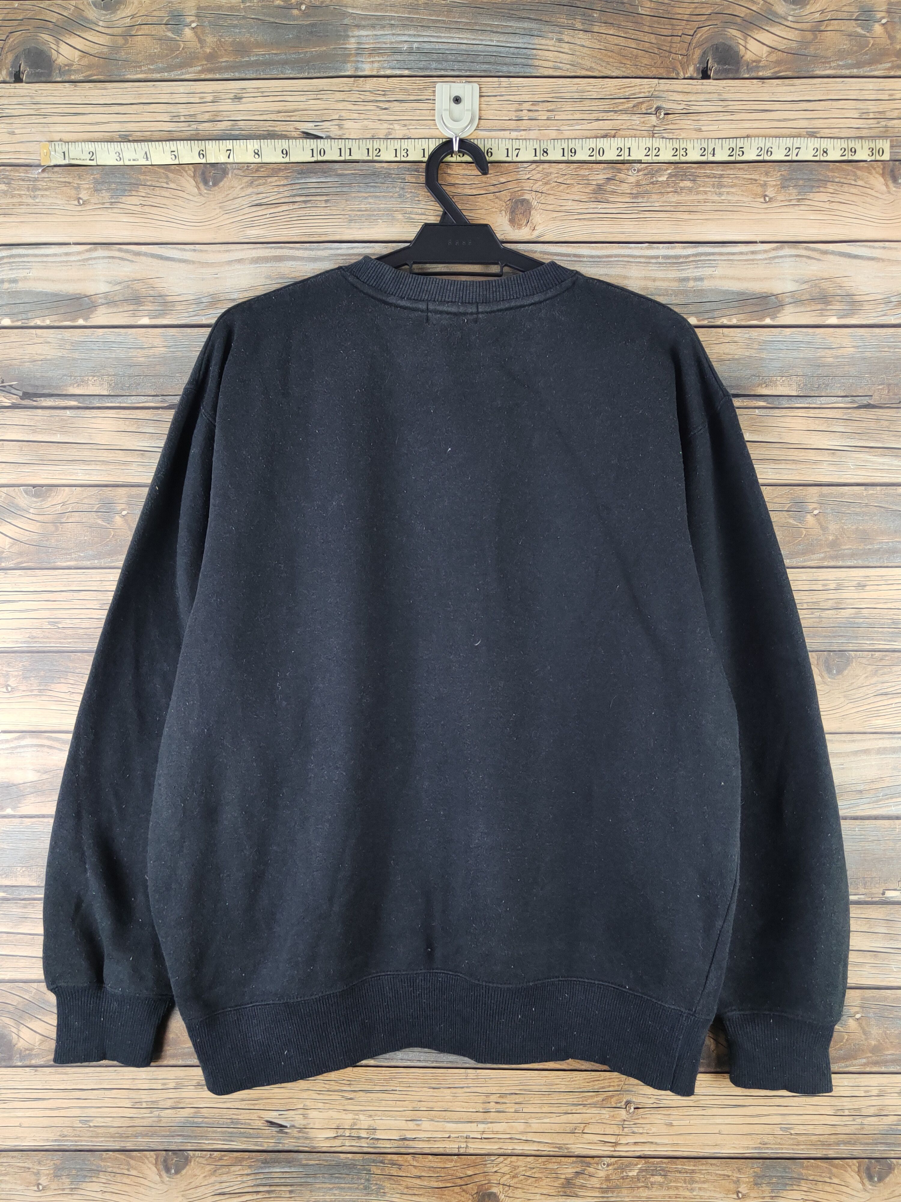 Japanese Brand DL Vercelli Black Sweatshirts #2473 Size US L / EU 52-54 / 3 - 8 Thumbnail