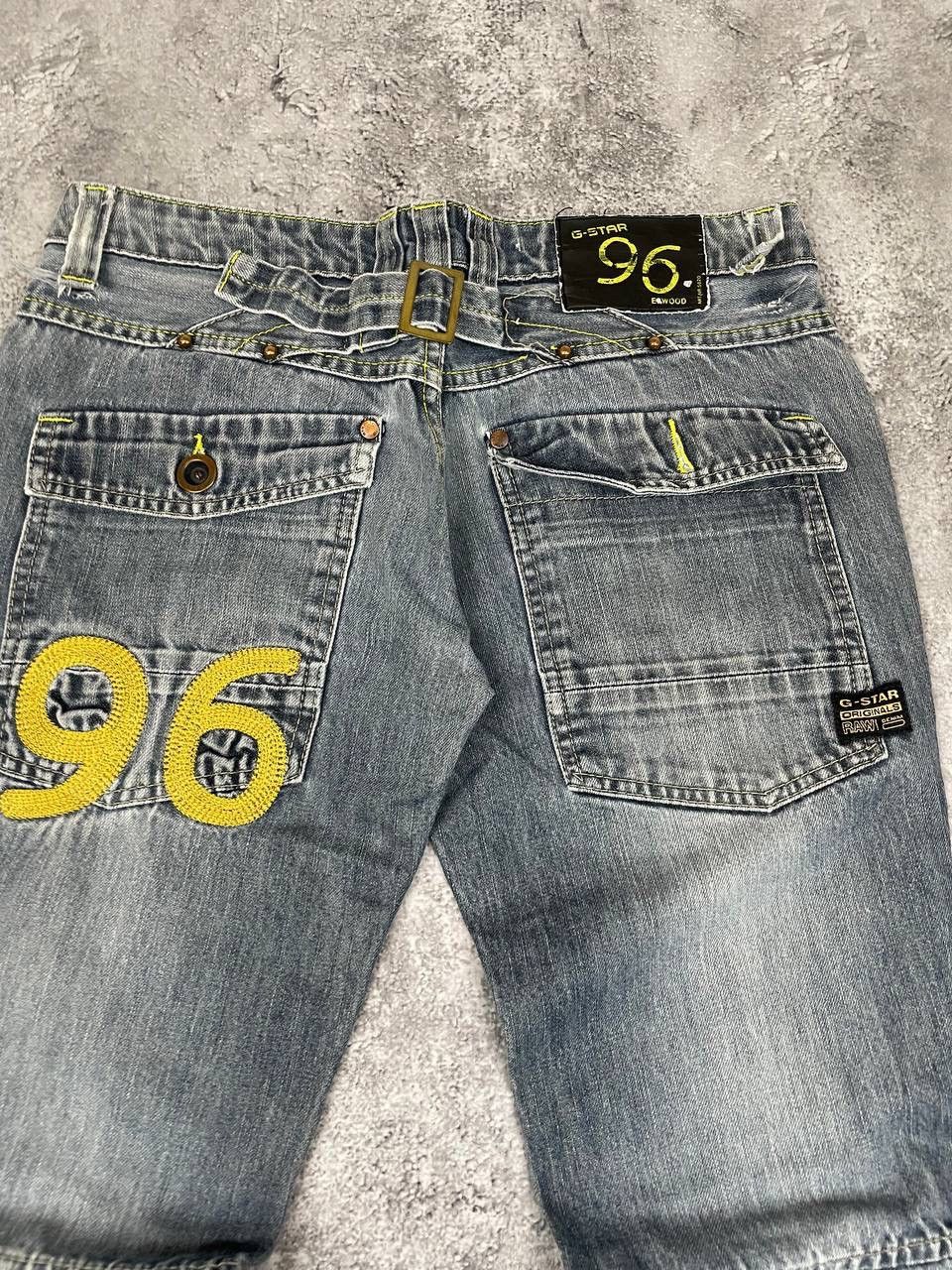 G-Star G-Star Raw Men Denim Jeans Pants Blue Straight Size W26 Size US 26 / EU 42 - 2 Thumbnail