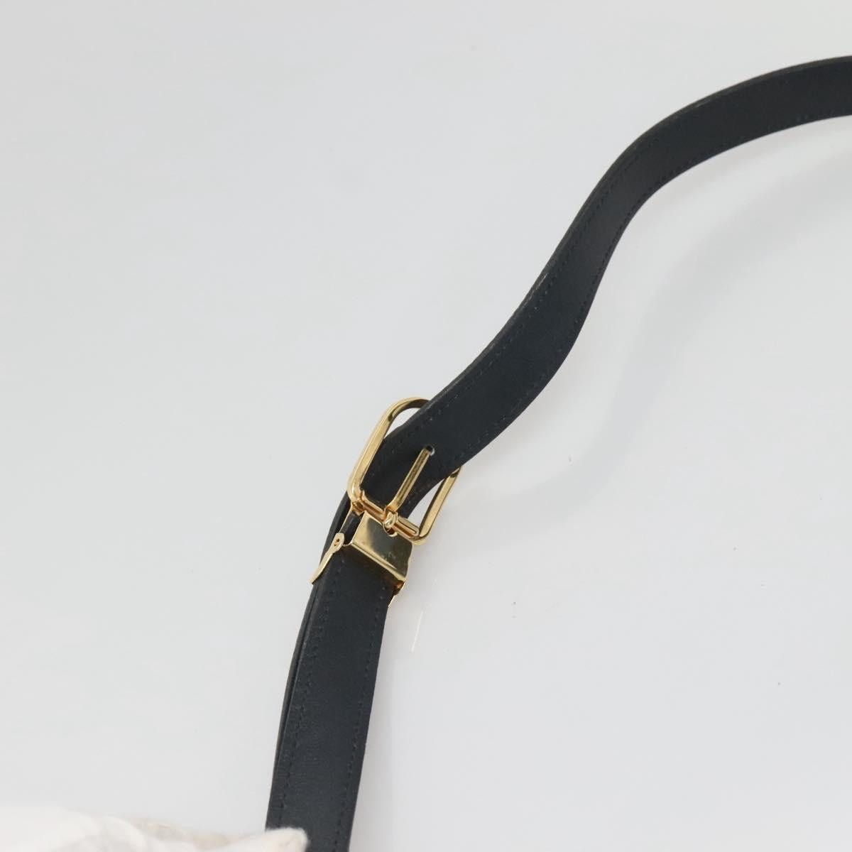 Dior DIOR Shoulder Bag Leather Navy Gold Size ONE SIZE - 8 Thumbnail