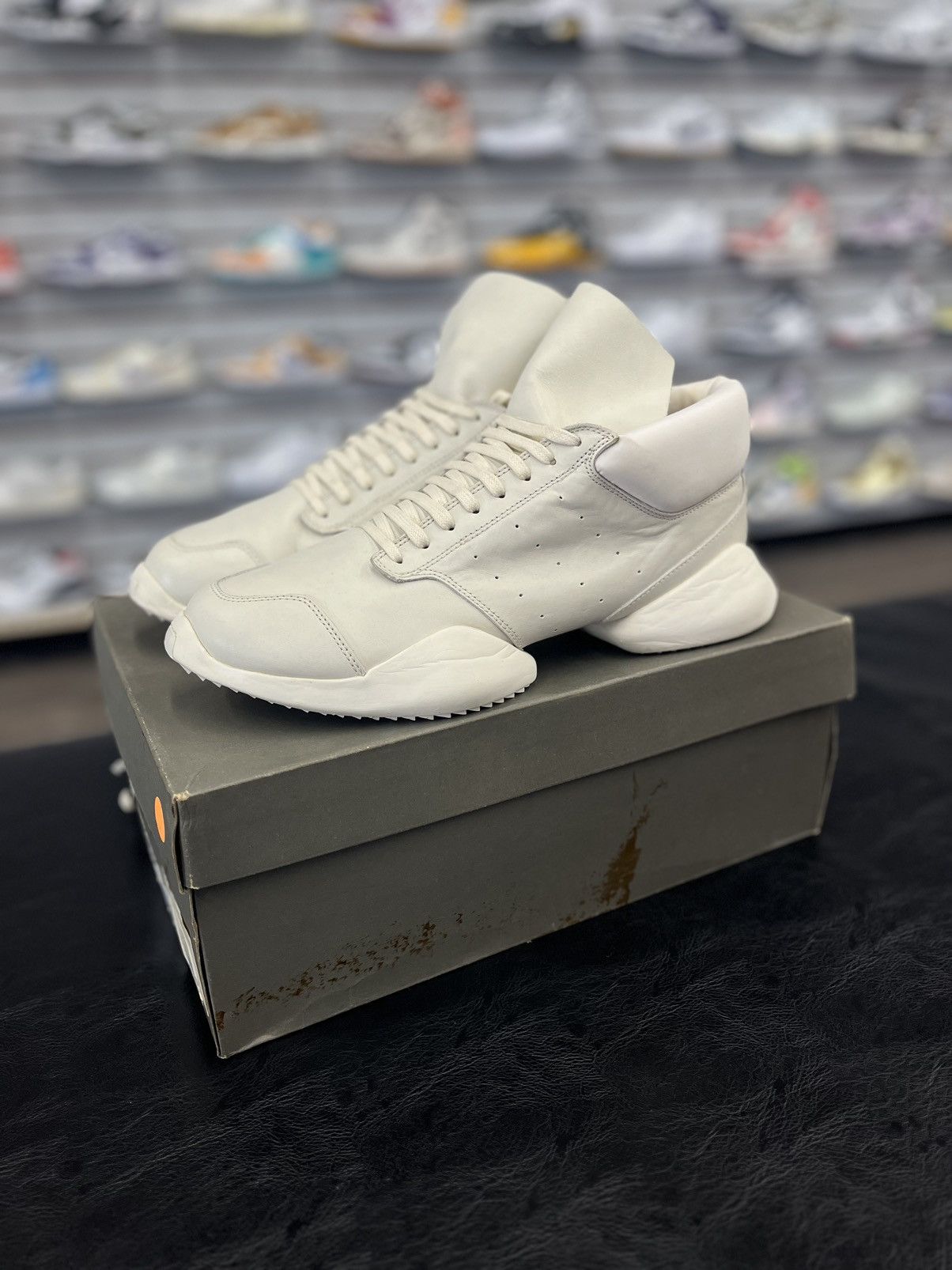 Adidas × Rick Owens Rick Owens x Adidas RO Runner Milk | Grailed