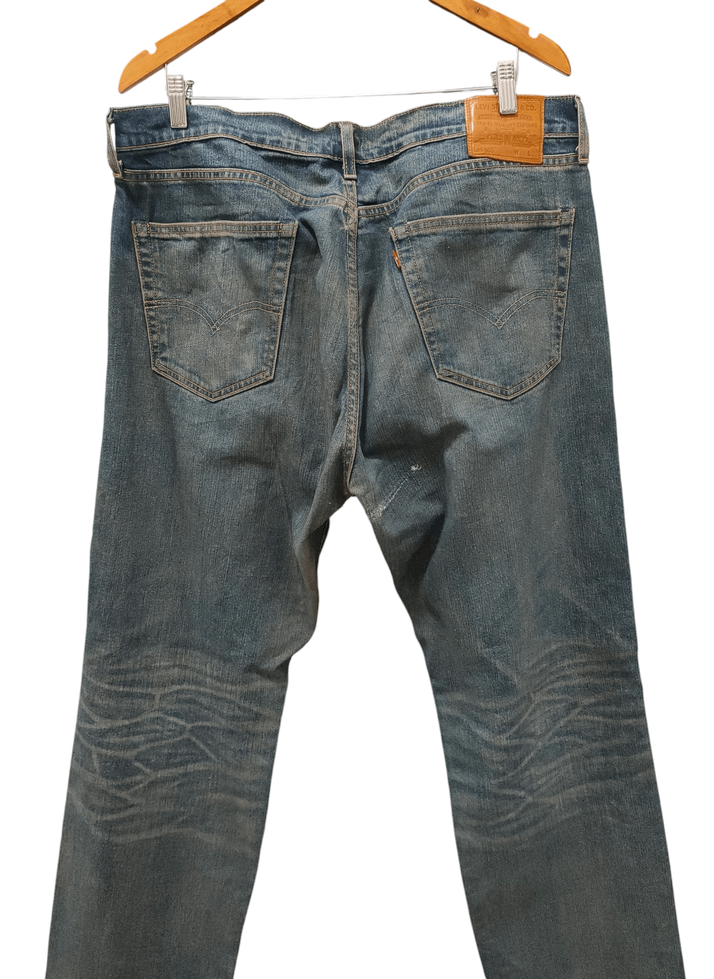 Levi's × Levi's Vintage Clothing 💥Flared Mudwash Levis Big E 505 💥 Size US 38 / EU 54 - 8 Thumbnail