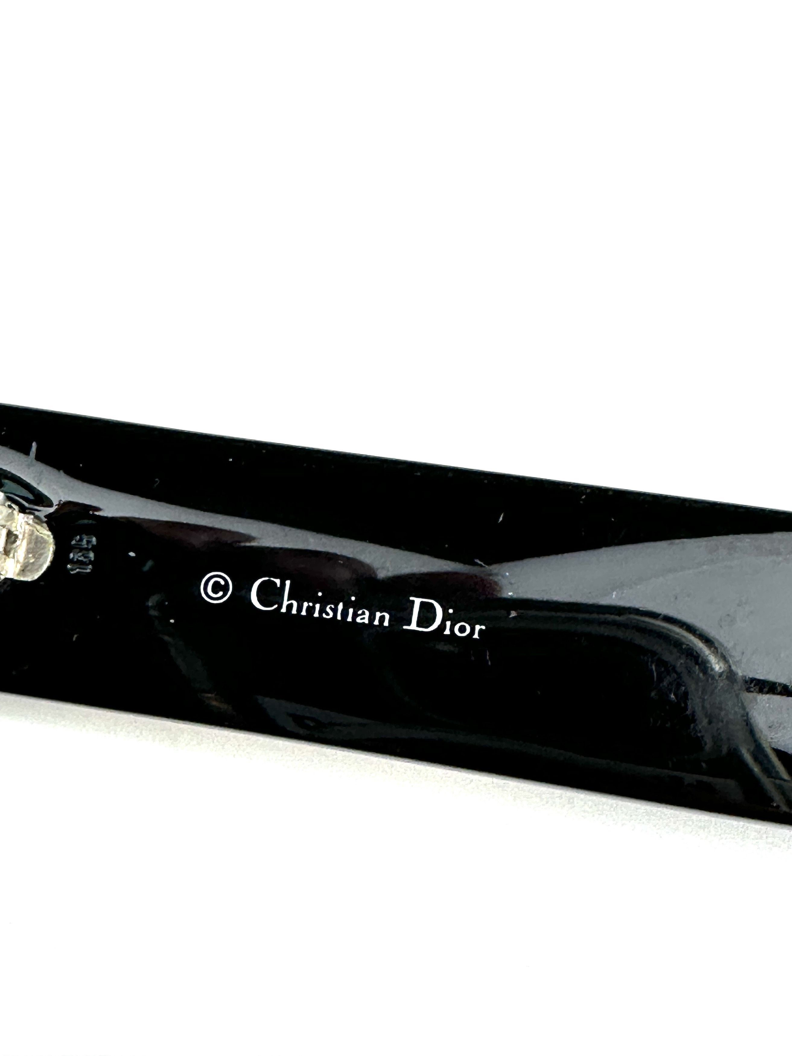 Dior 1980s Dior oversized Square CD Logo Sunglasses Size ONE SIZE - 5 Thumbnail