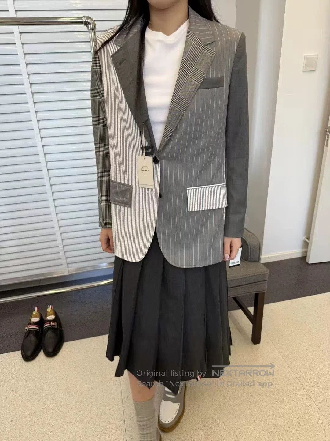 Thom Browne Thom Browne Colorblock Women's Blazer. Size US S / EU 44-46 / 1 - 7 Thumbnail