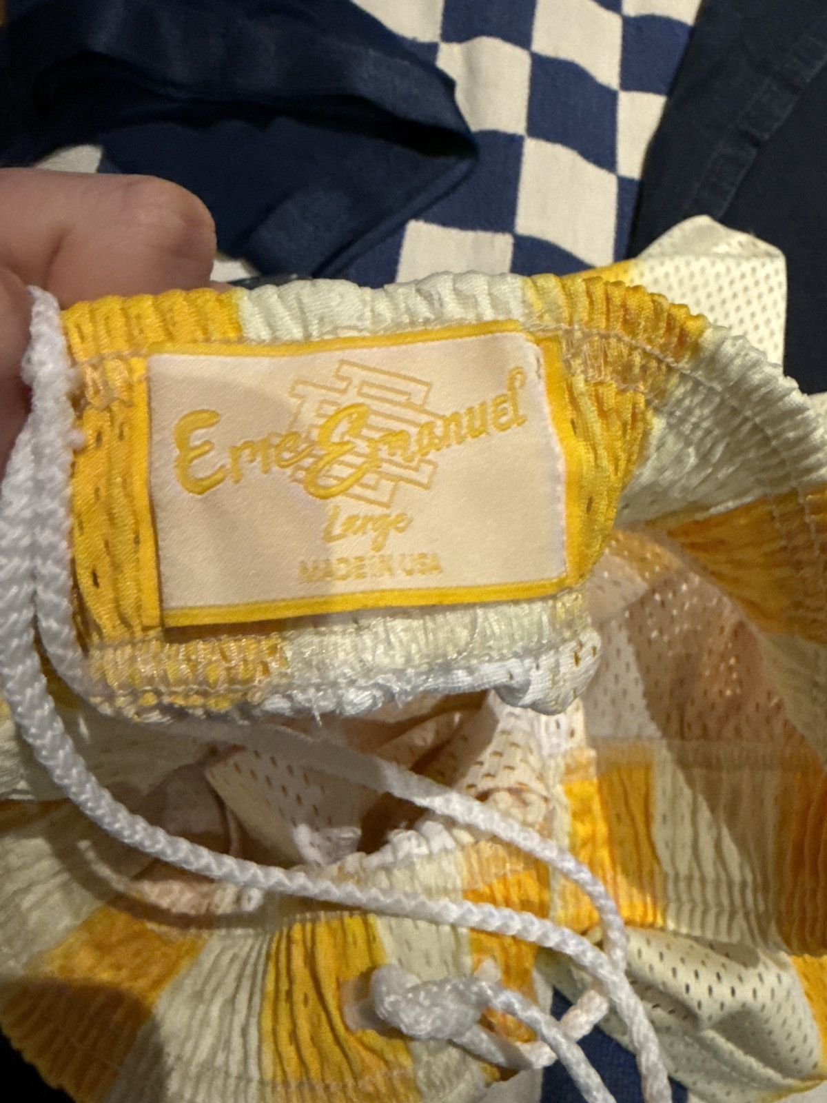 Eric Emanuel Eric Emanuel yellow and white stripes shorts large Size US 32 / EU 48 - 3 Thumbnail
