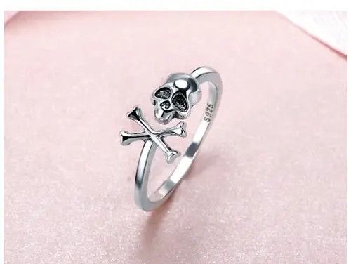 Other Gothic Skeleton Ring (Size 6-8) Size ONE SIZE - 1 Thumbnail