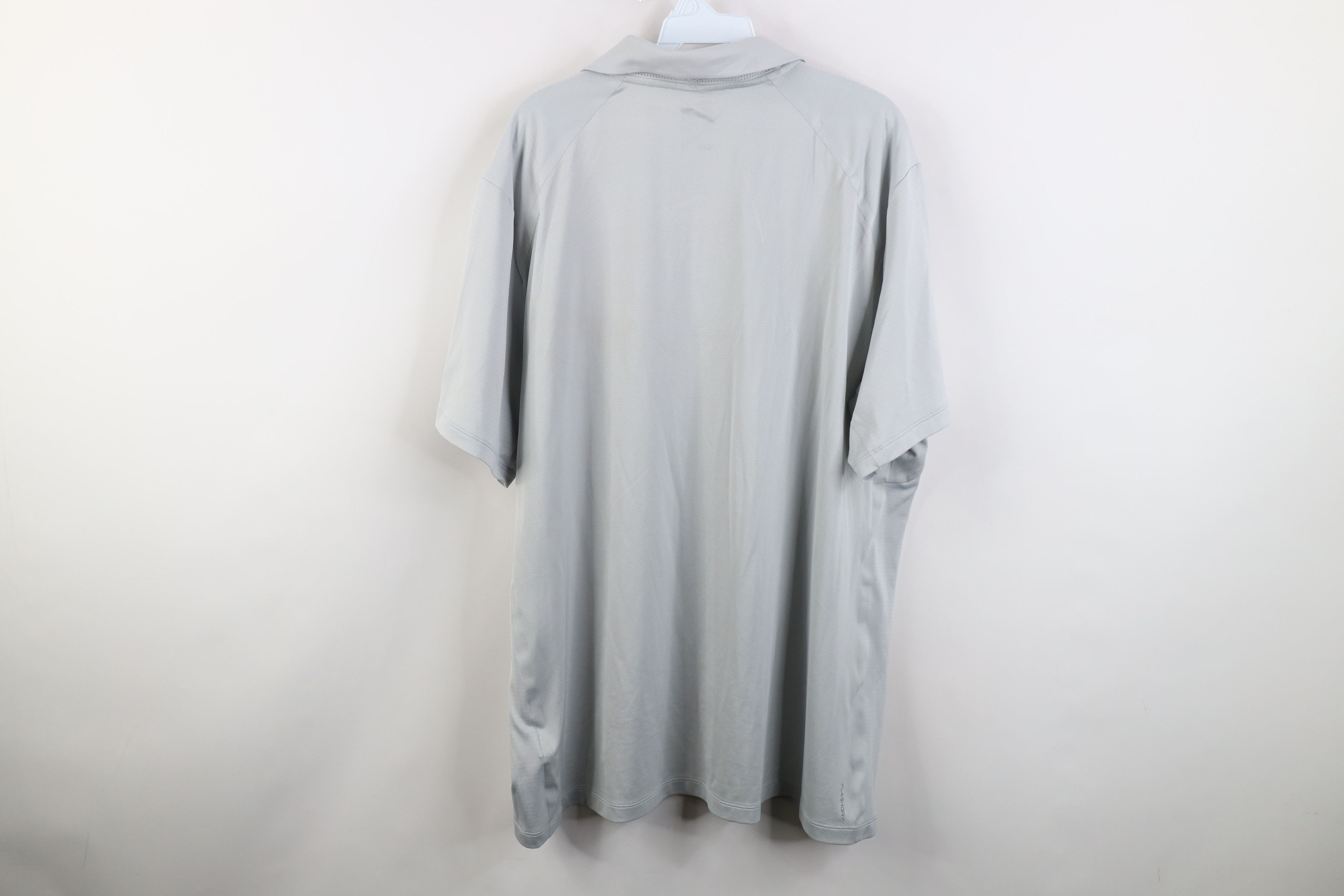 The North Face The North Face Striped Vented Collared Golf Polo Shirt Gray Size US XXL / EU 58 / 5 - 14 Thumbnail