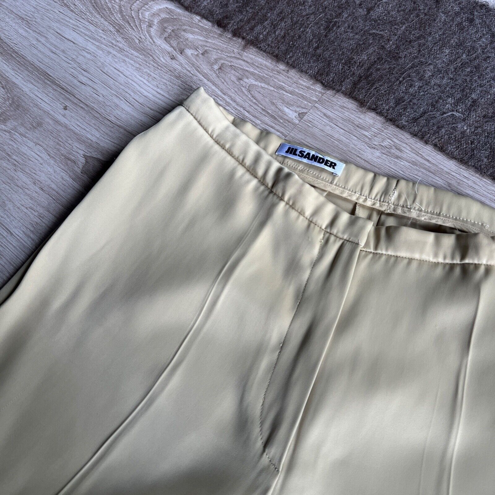 Jil Sander Jil Sander Yellow Lightweight Pants 8749AC Size 30" / US 8 / IT 44 - 2 Thumbnail